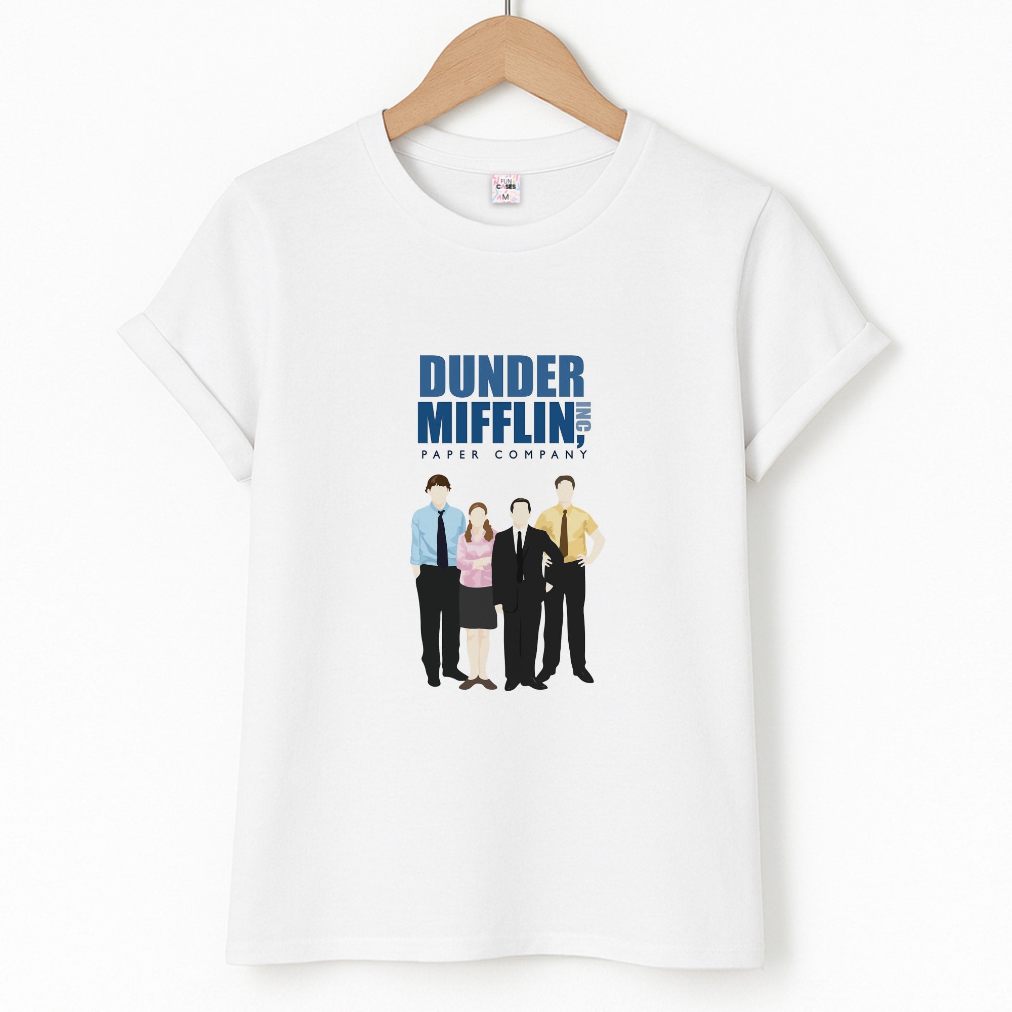 Office Cartoon - Dunder Mifflin Unisex T-Shirt