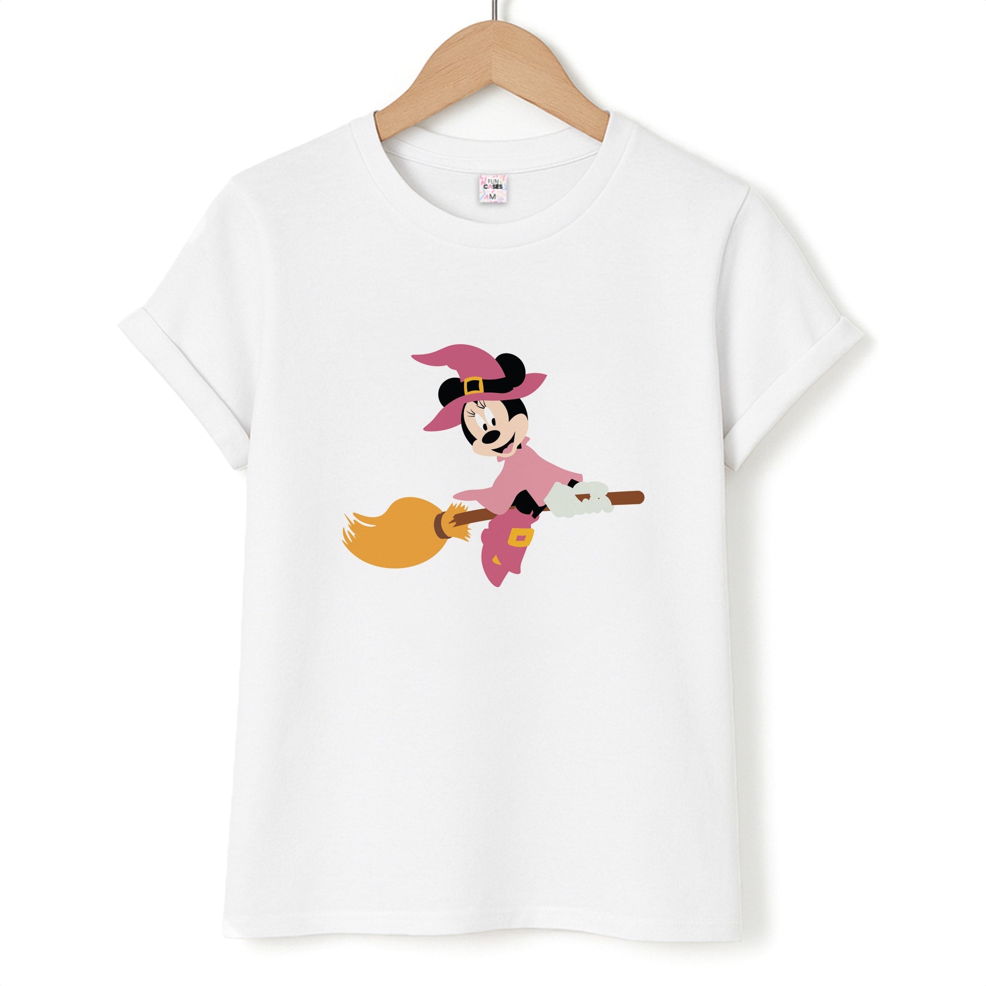 Witch Female Mouse Halloween Unisex T-Shirt