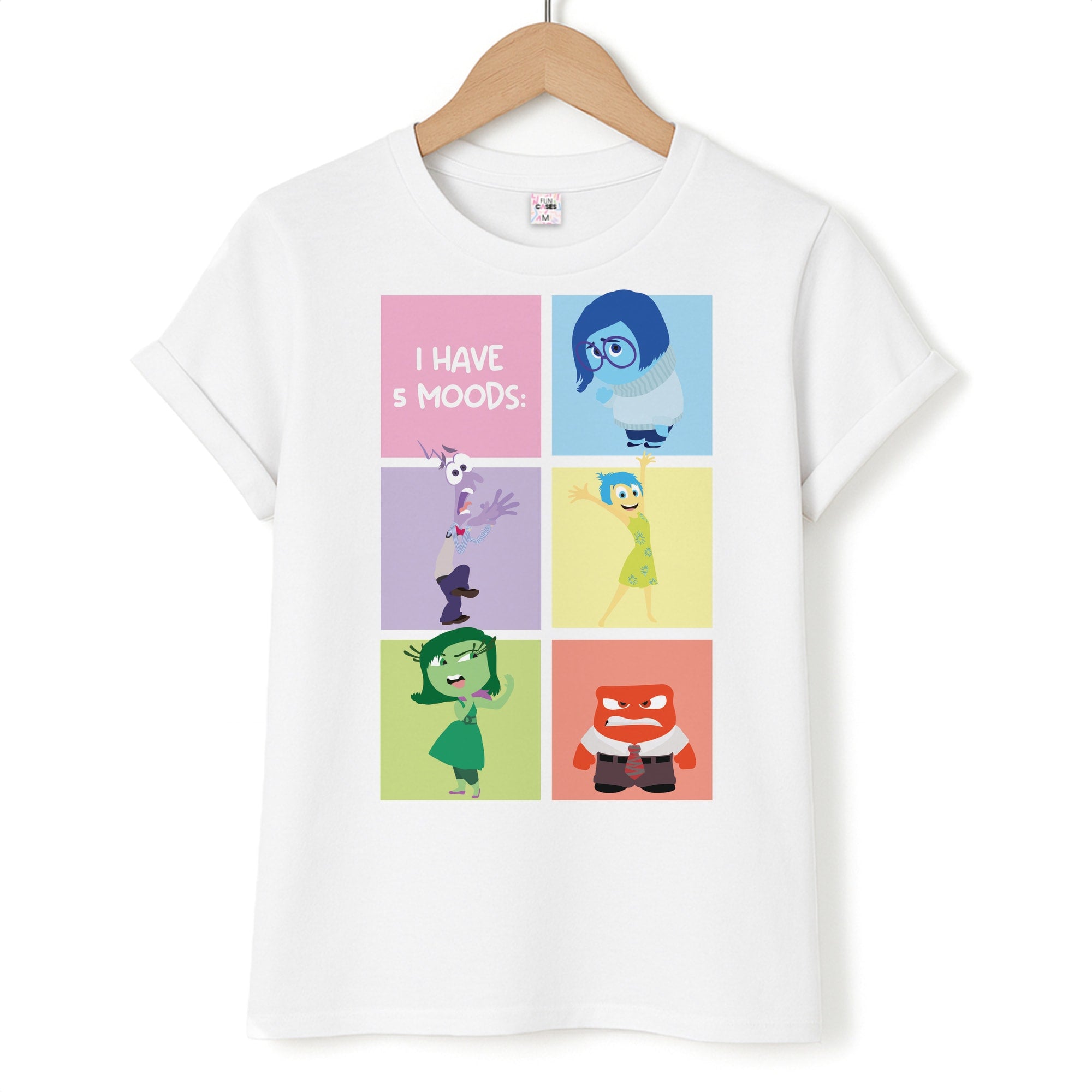 I Have Moods - Inside Out Unisex T-Shirt
