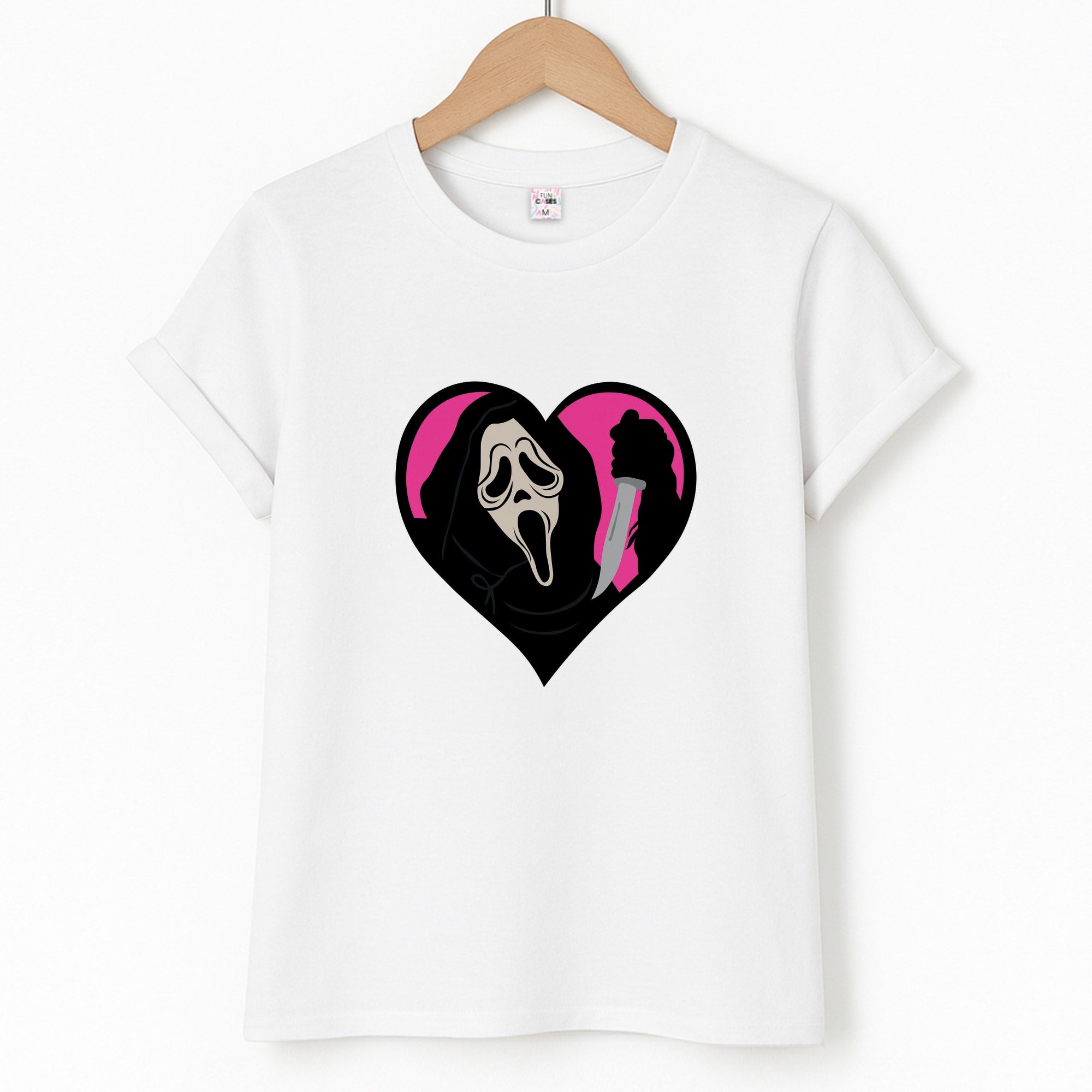Heart face - Halloween Unisex T-Shirt