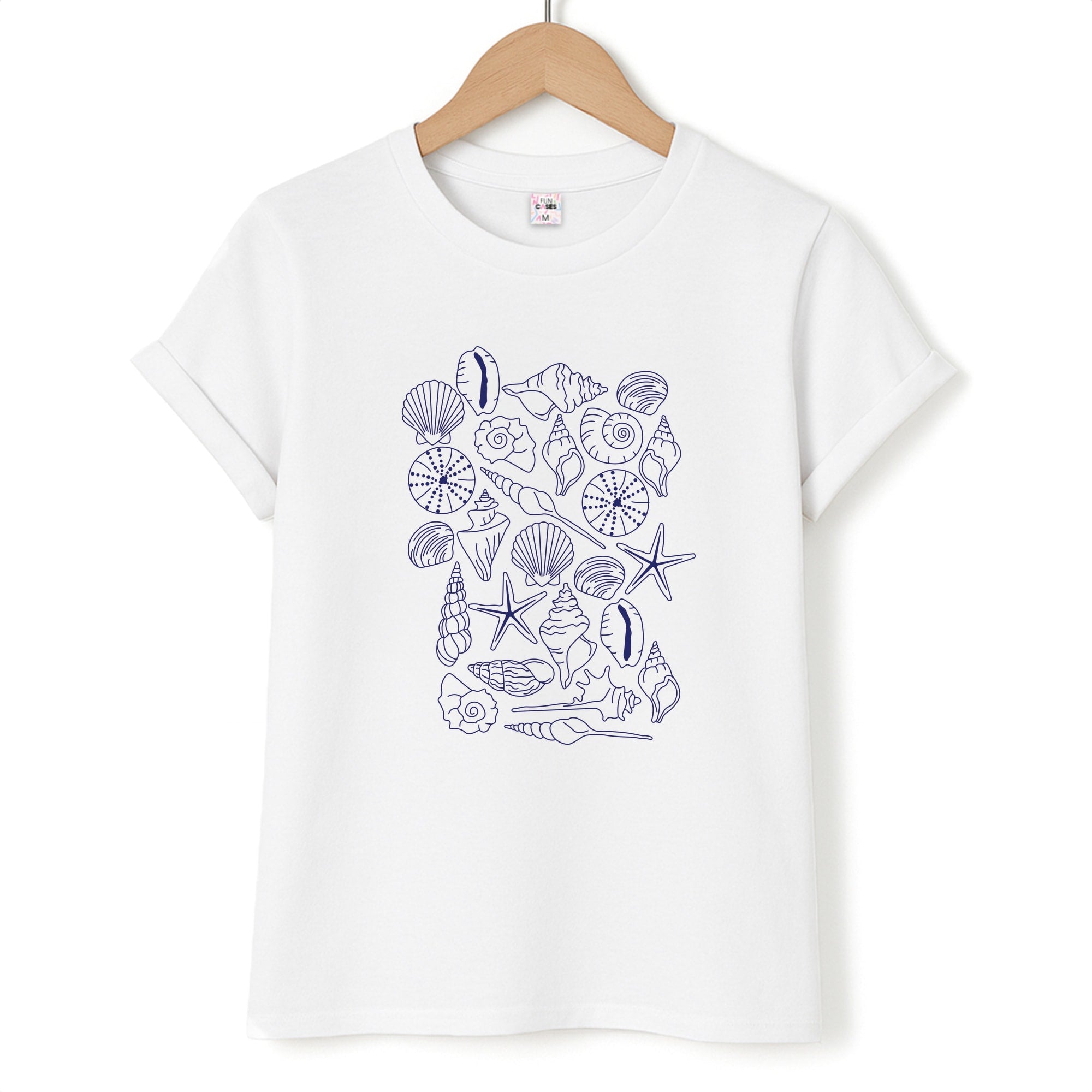 Sea Shells - Clean Girl Aesthetic Unisex T-Shirt