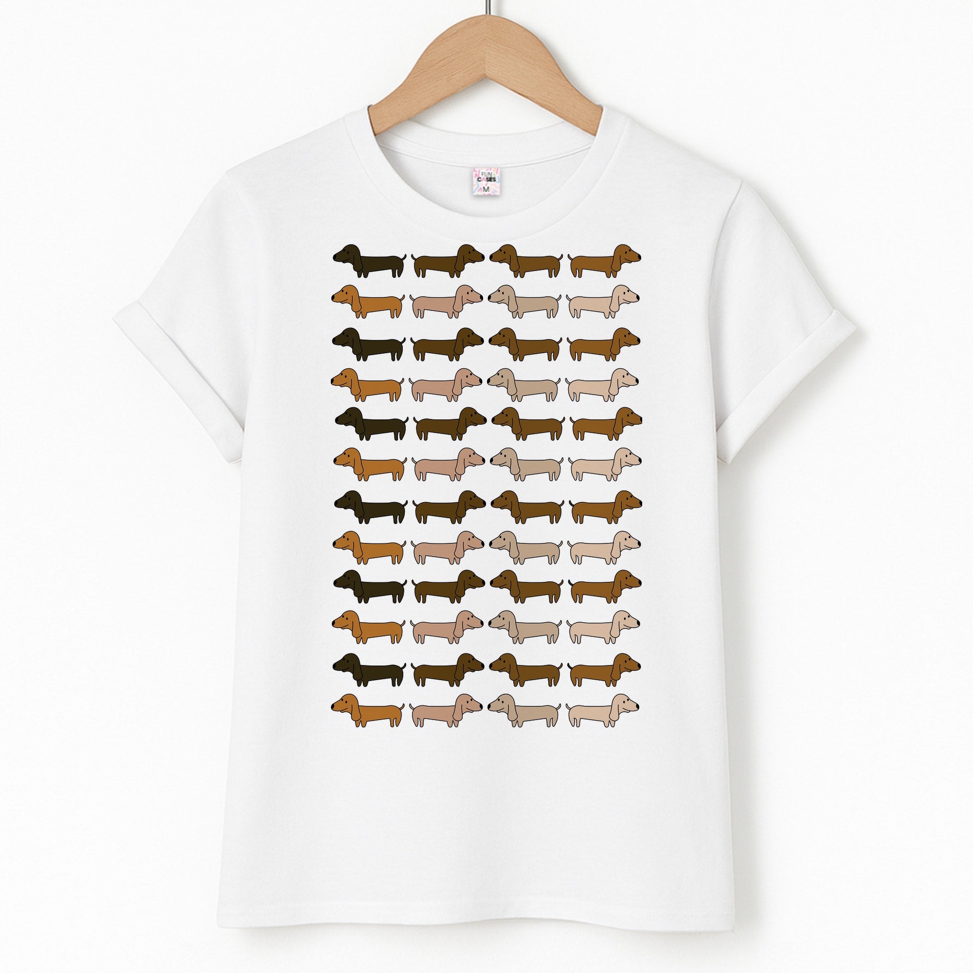 Collage - Dachshunds Unisex T-Shirt