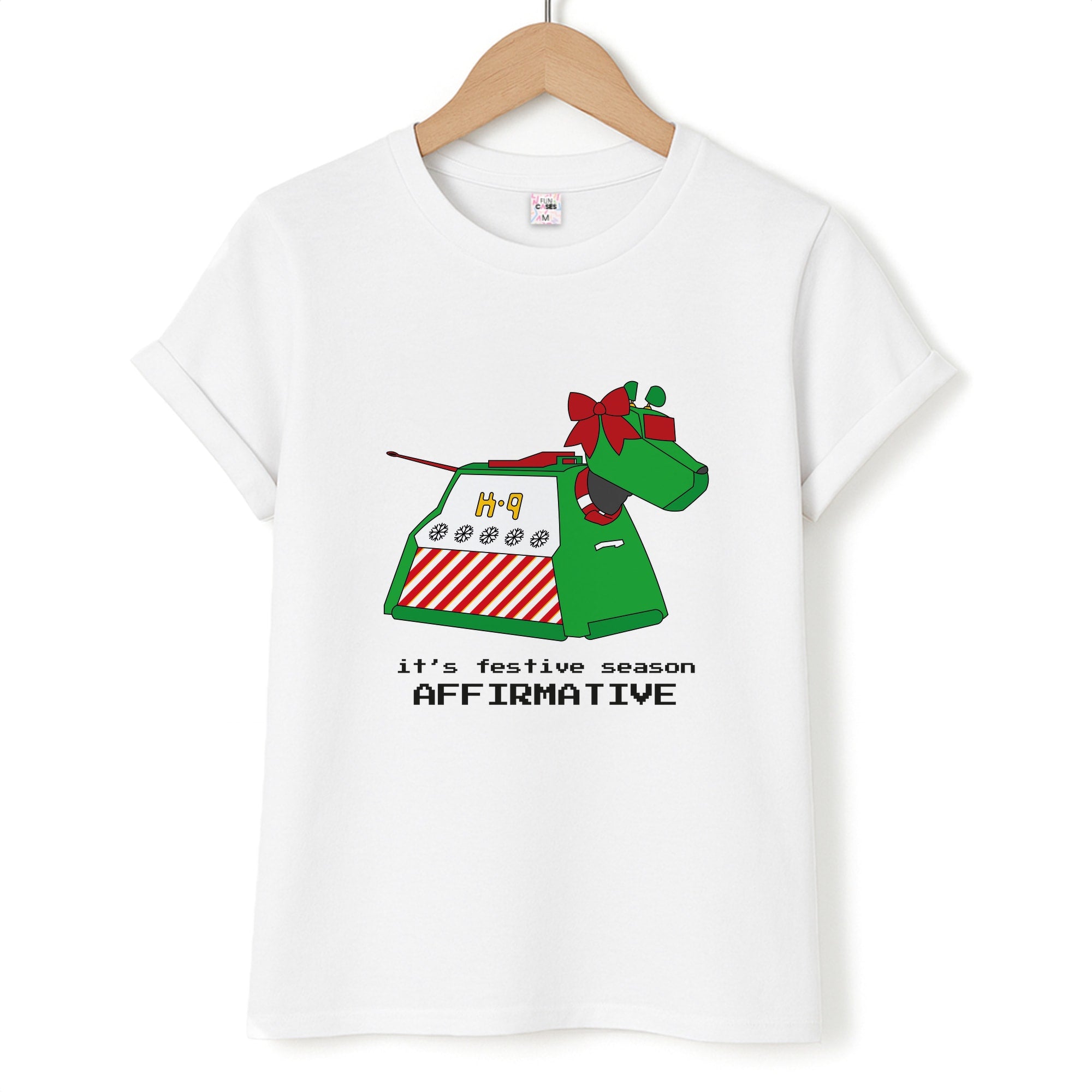 K9 Festive Season - Doctor Who Unisex T-Shirt