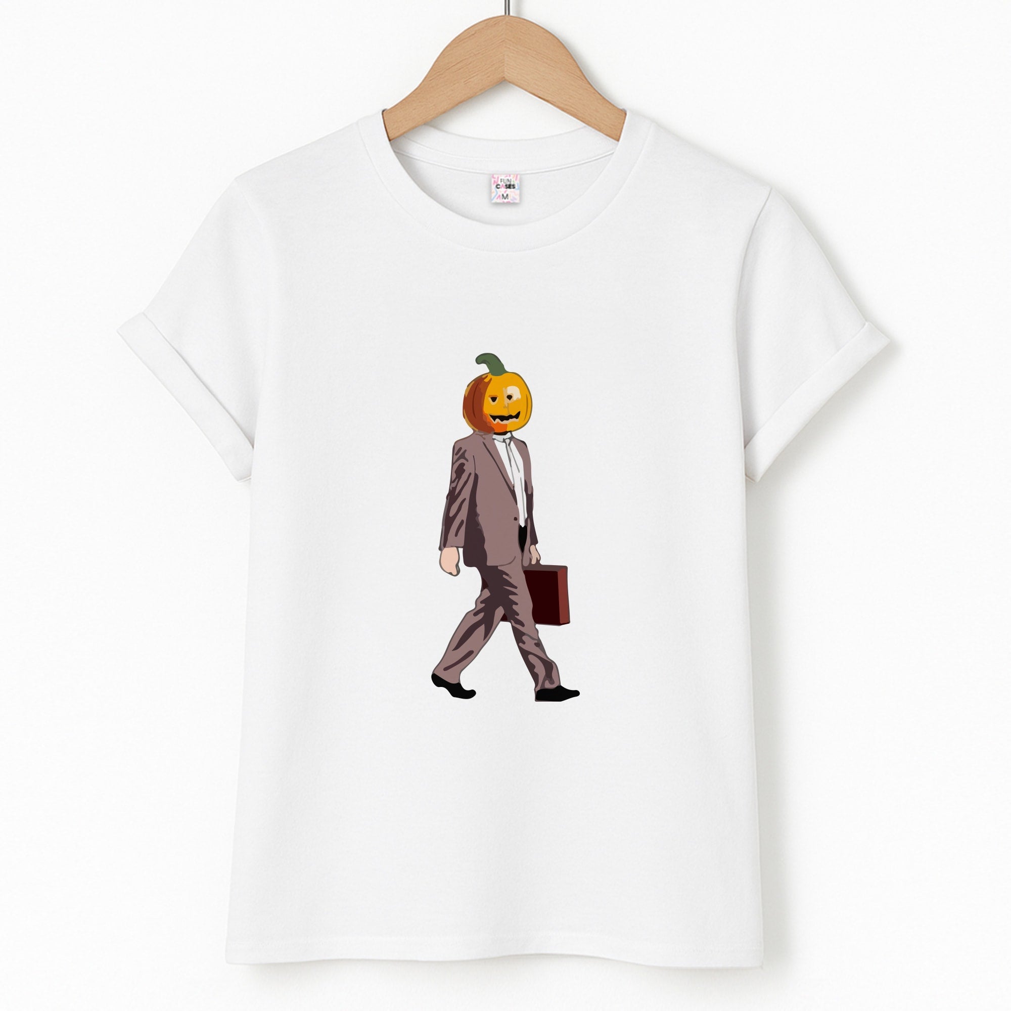 Dwight Pumpkin Head Unisex T-Shirt