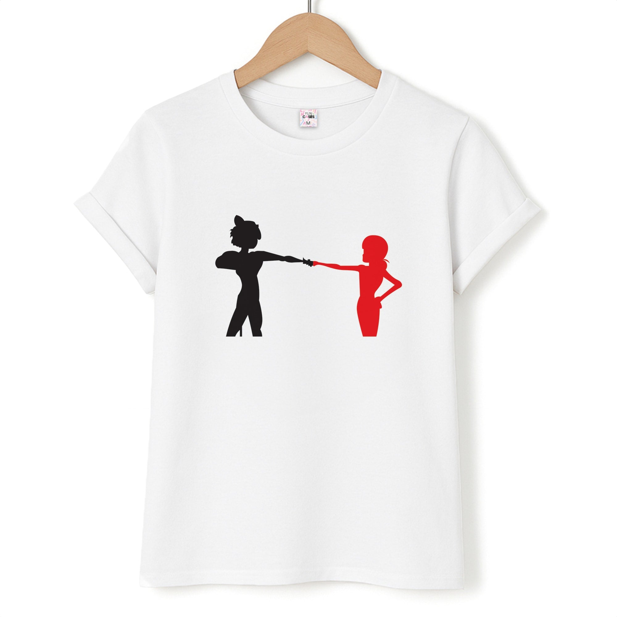 Red And Black Unisex T-Shirt