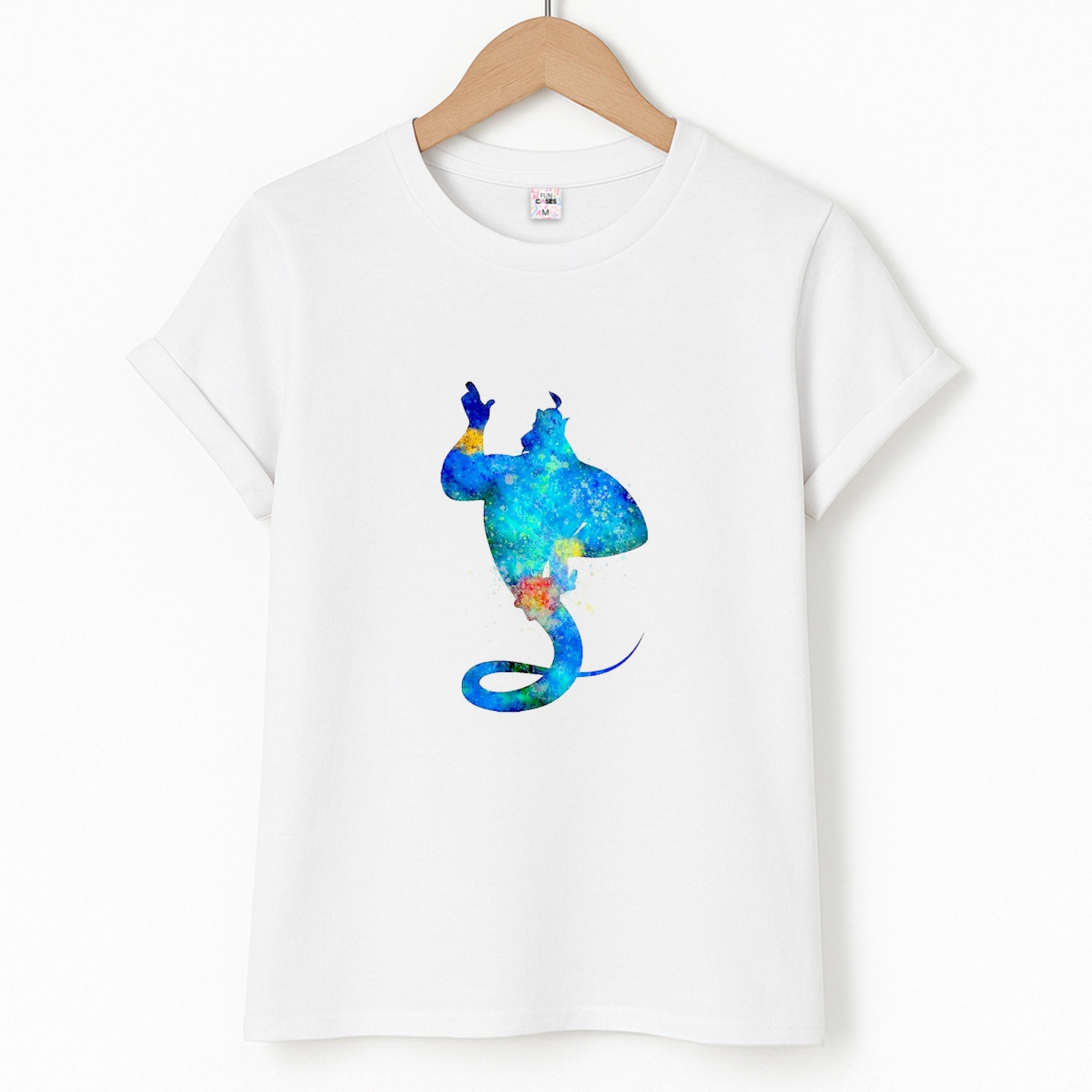 Watercolour Aladdin Fairytale Unisex T-Shirt