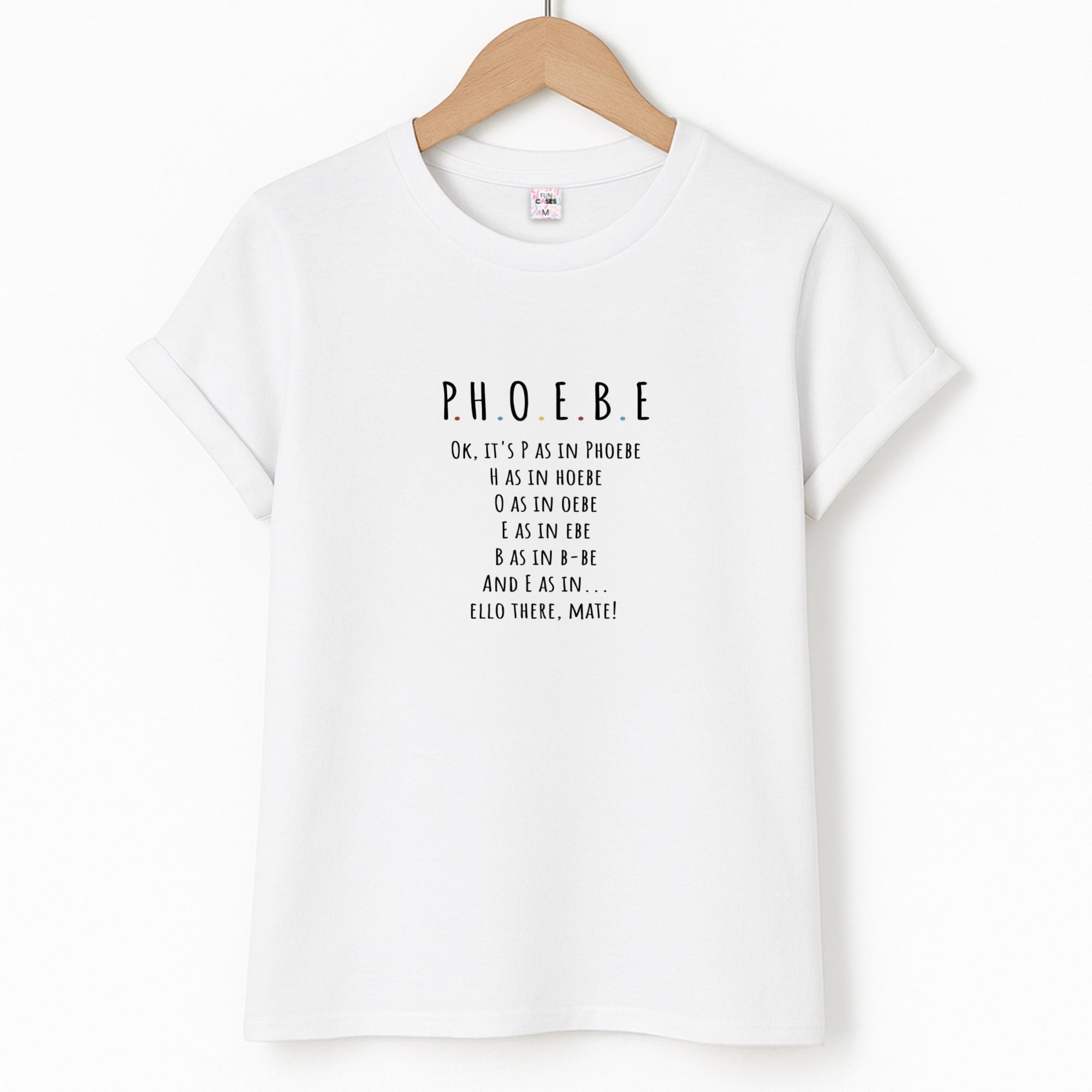 Spelling Phoebe Unisex T-Shirt