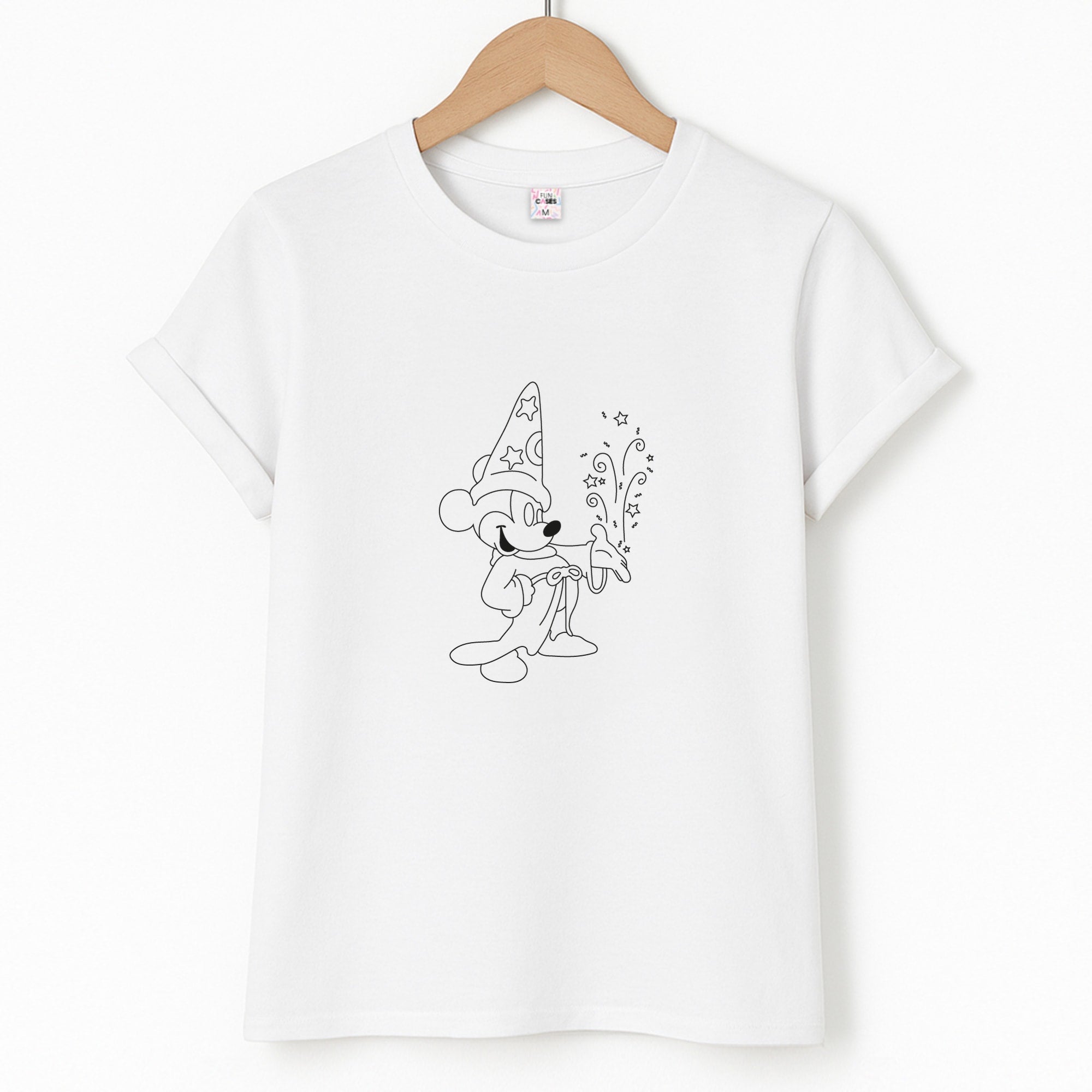 Wizard Mickey Blue Unisex T-Shirt