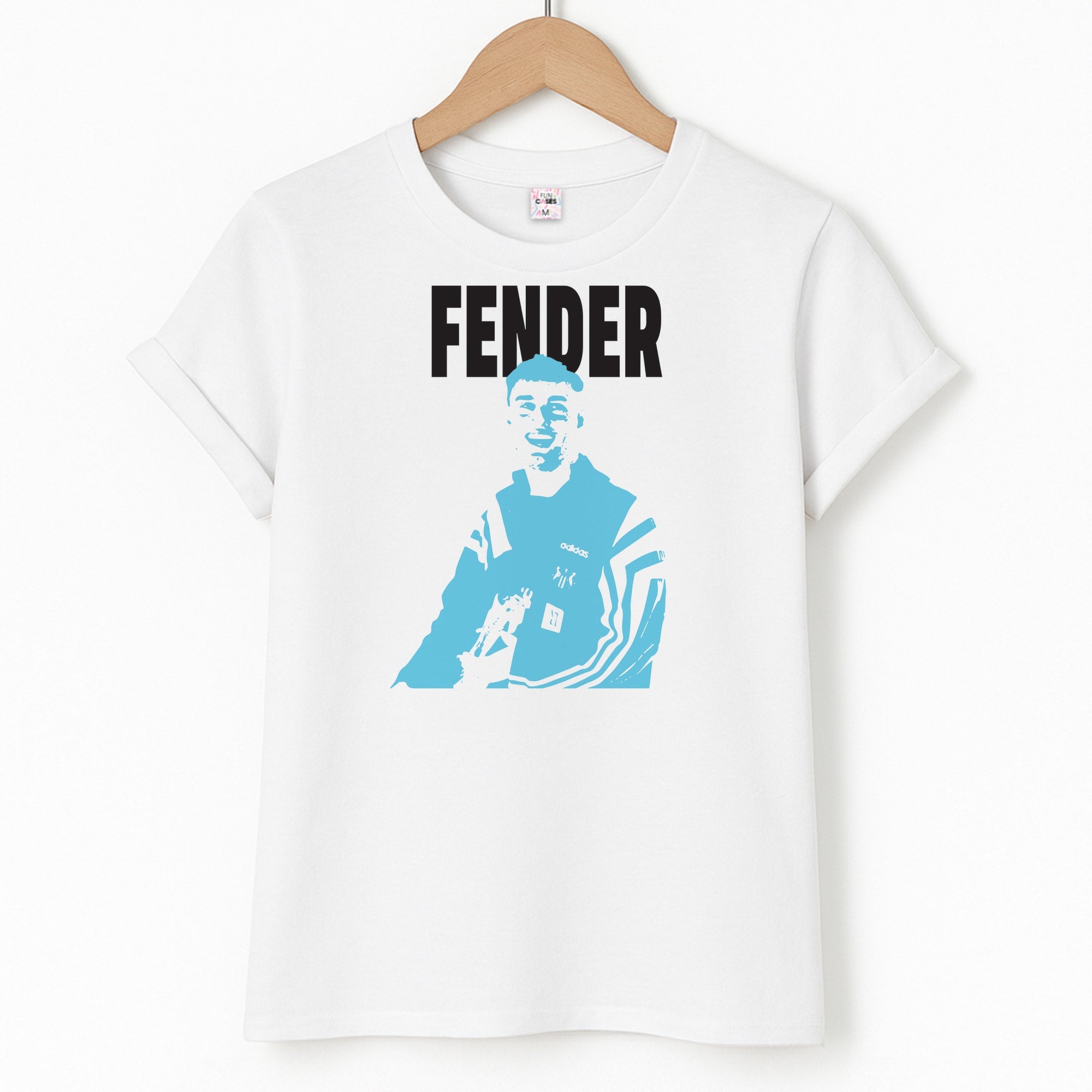 Fender Silhouette Blue T-Shirt