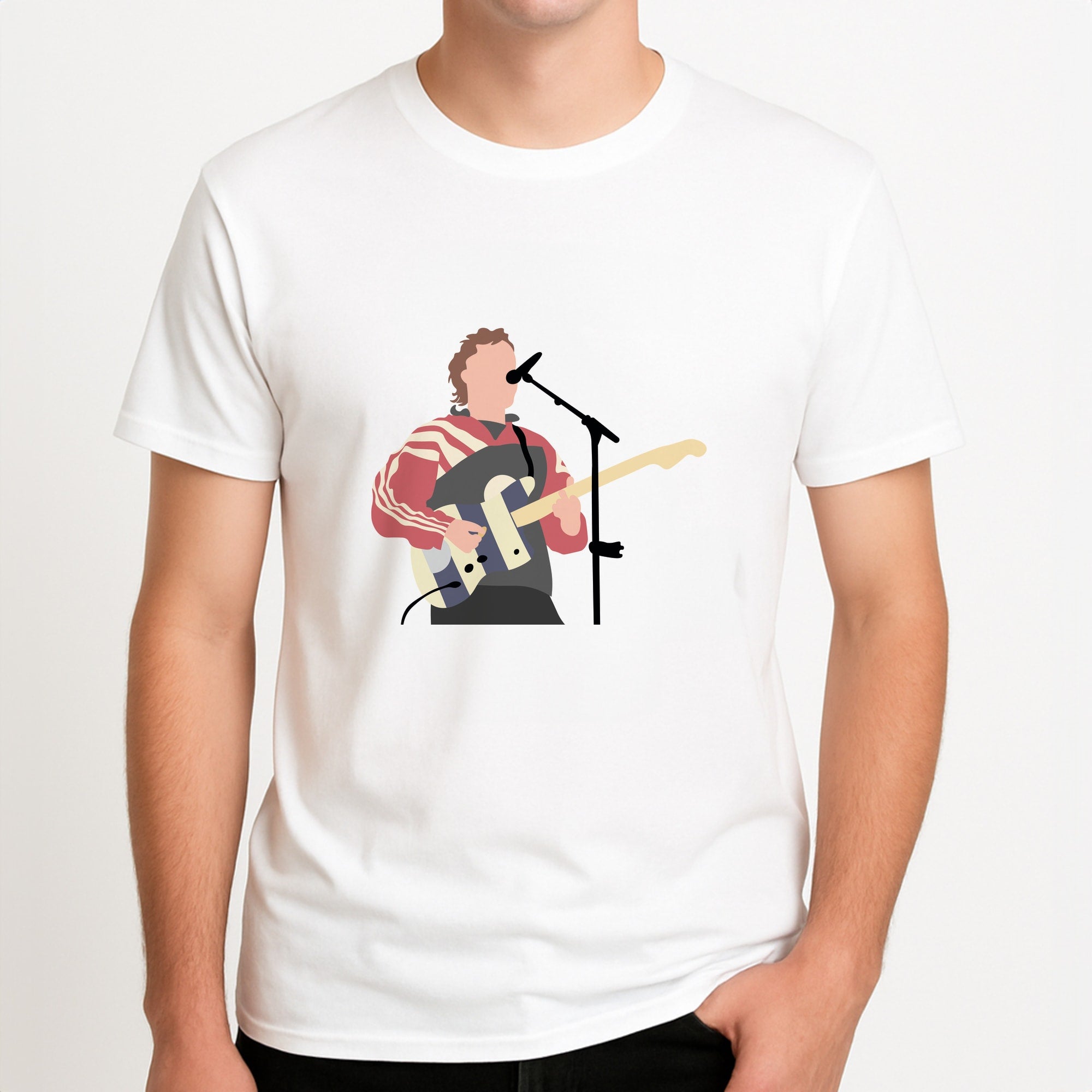 Festival - Fender Unisex T-Shirt, worn by a male model.