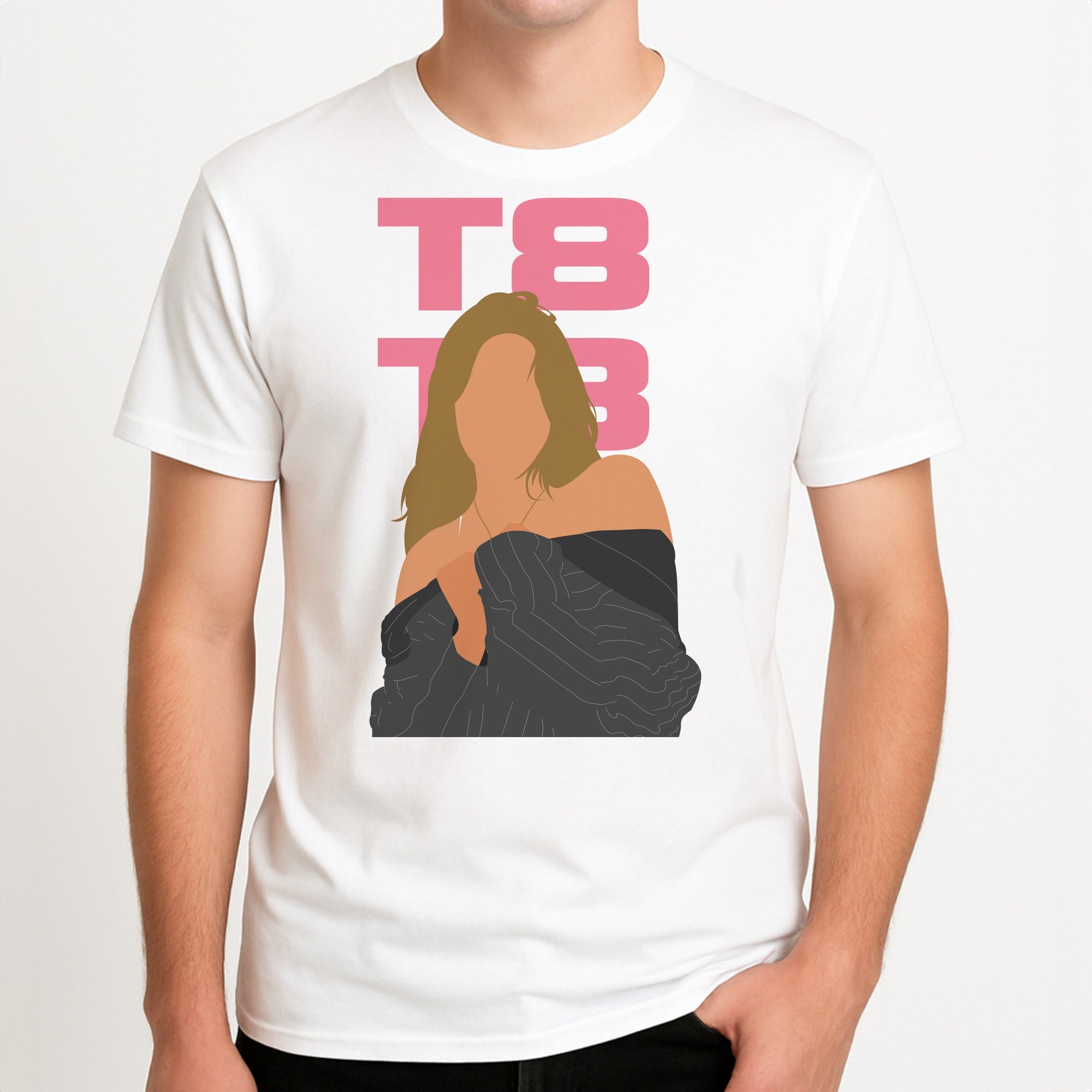 T8 Pink - Tate Mcrae Men's T-Shirt