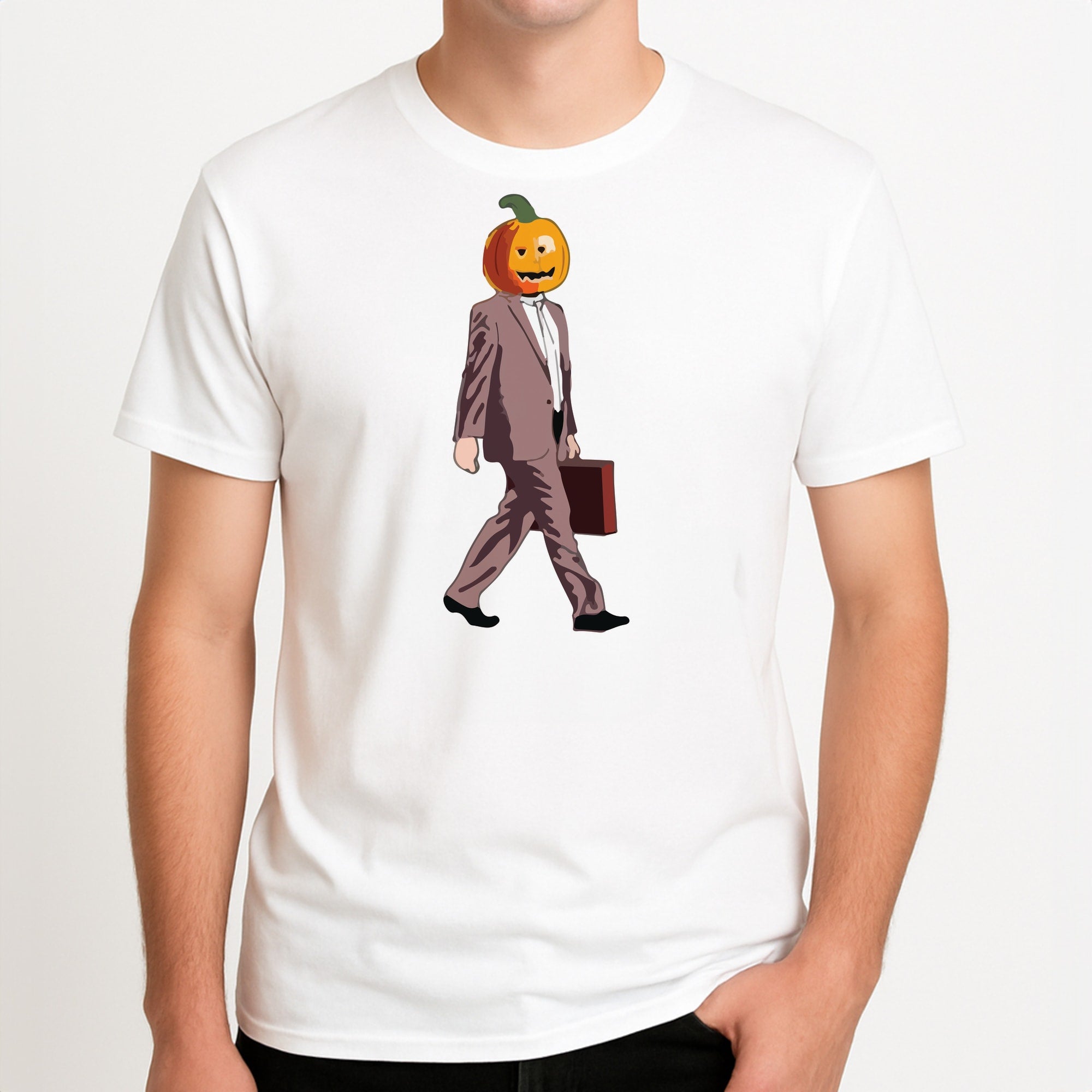 Dwight Pumpkin Head T-Shirt