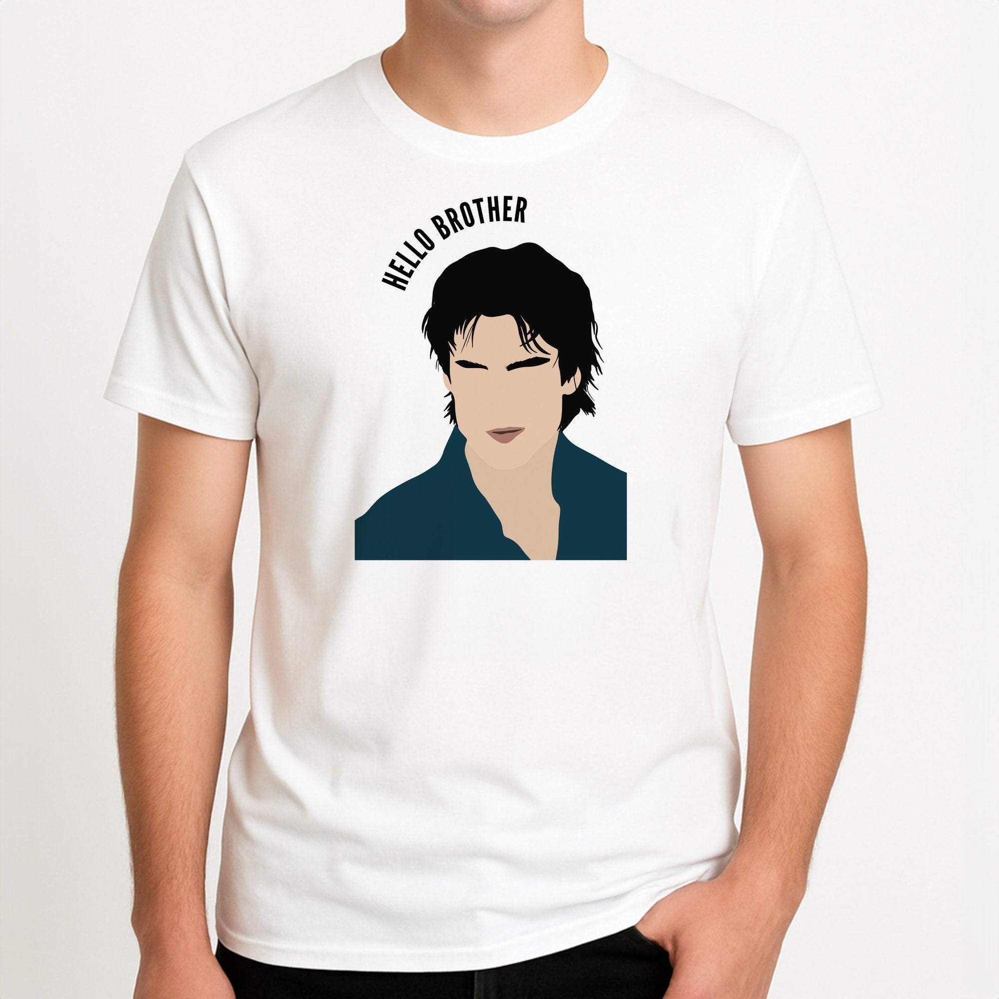 Hello Brother Cartoon - VD T-Shirt