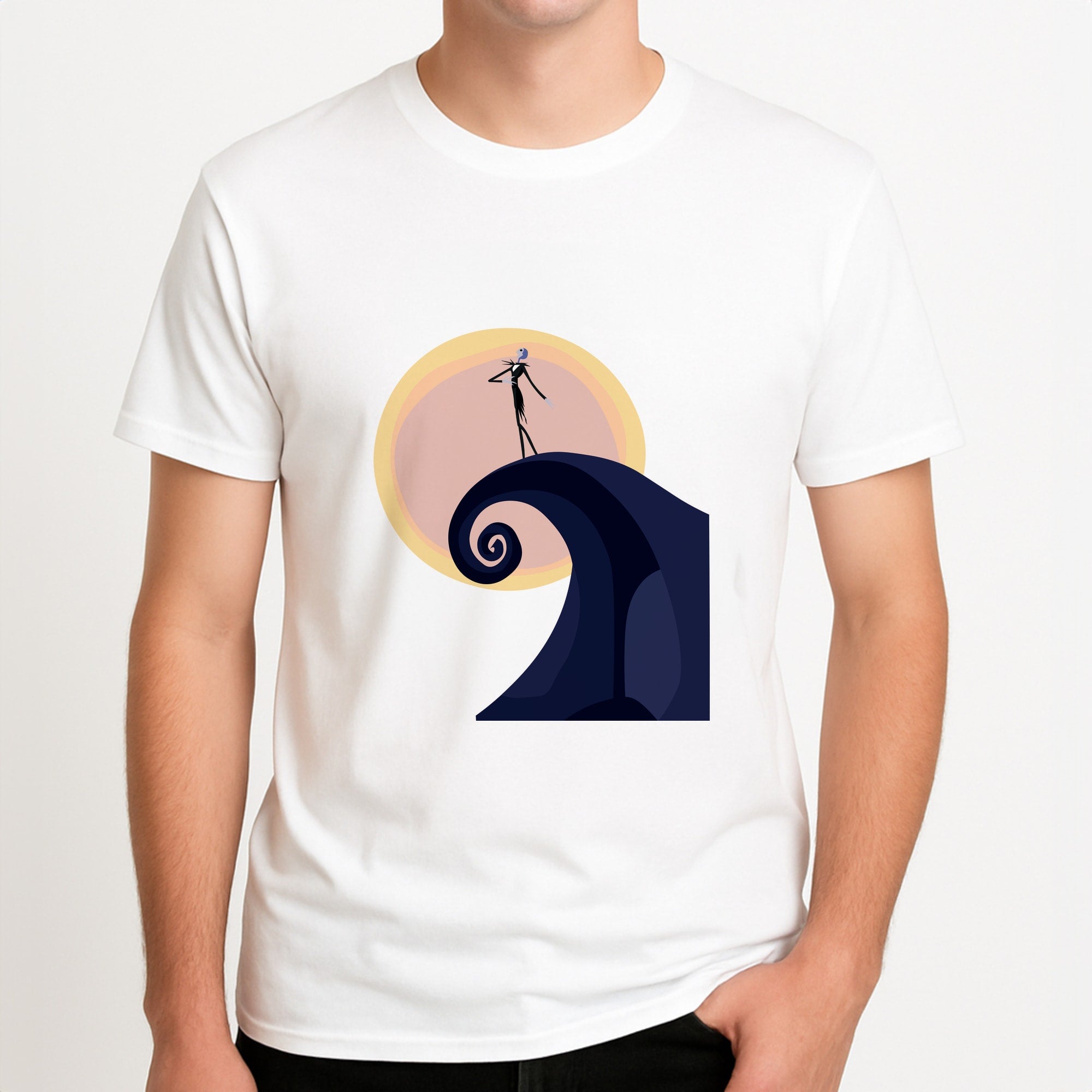 Photo - TNBC Unisex T-Shirt, worn by a male model.