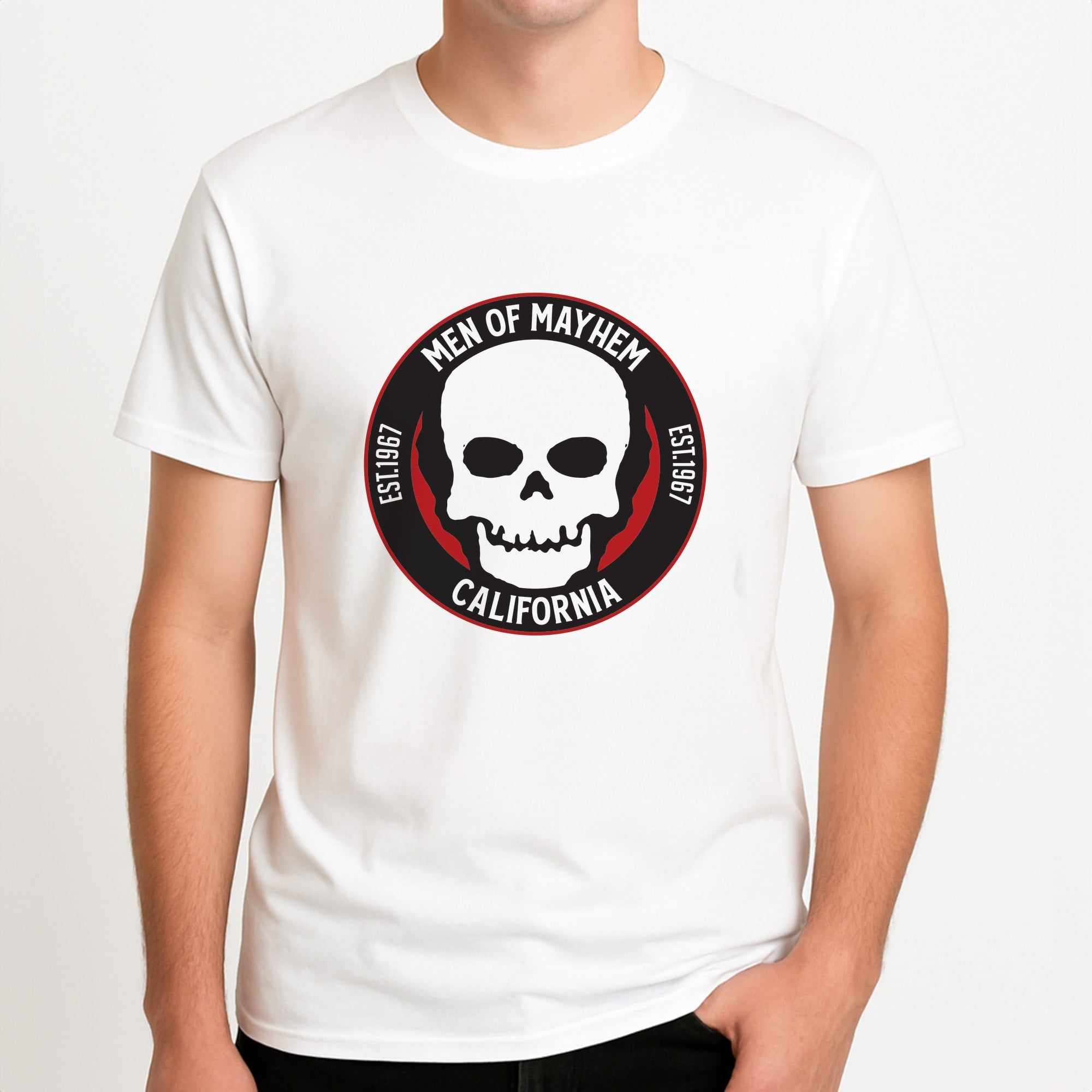 SOA Badge - Sons Of Anarchy Men's T-Shirt