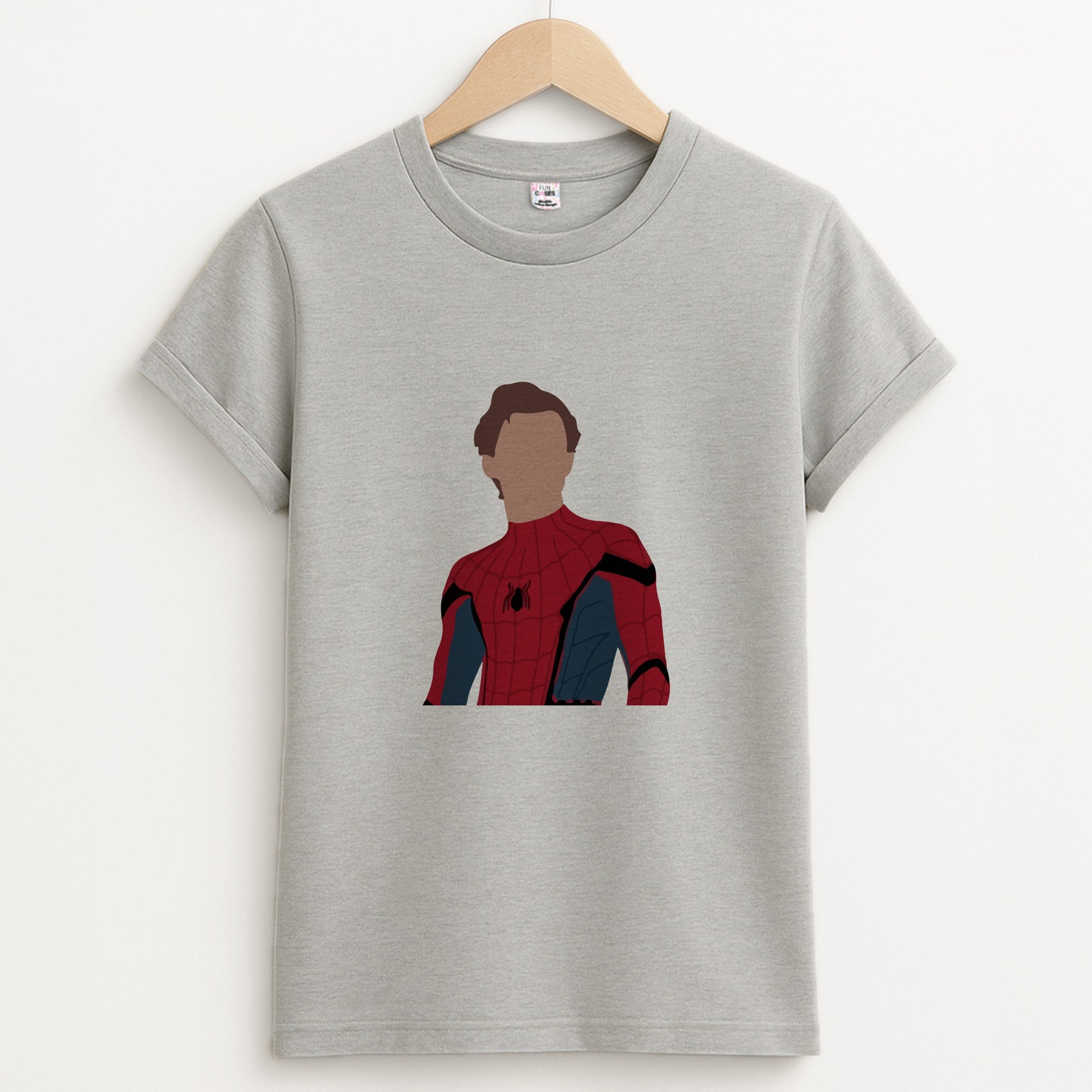 Spiderman Unisex Grey T-Shirt