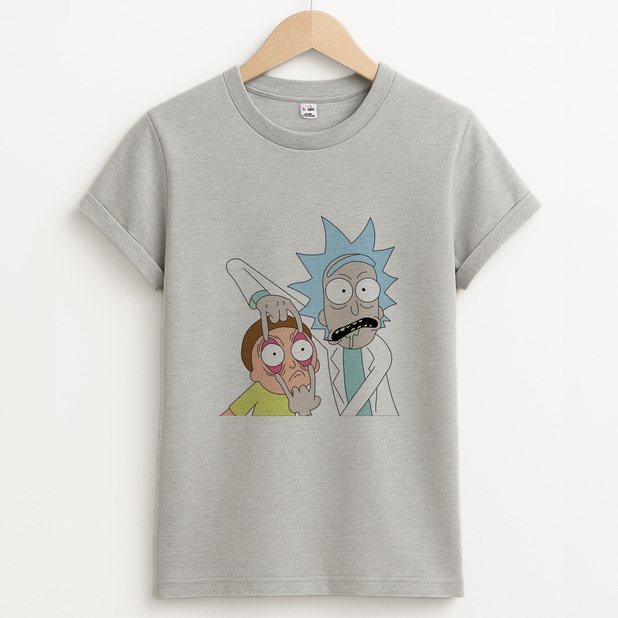 Psychedelic - RAM Unisex Grey T-Shirt