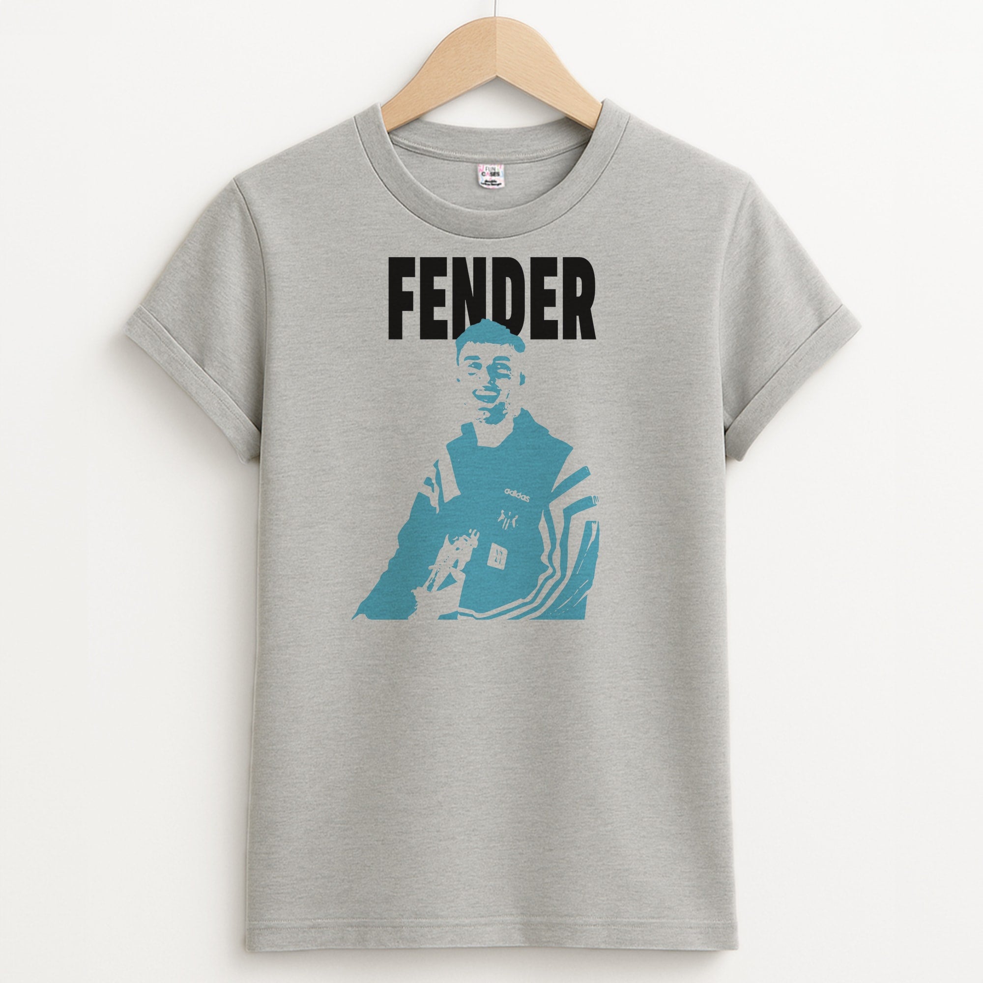 Fender Silhouette Blue T-Shirt