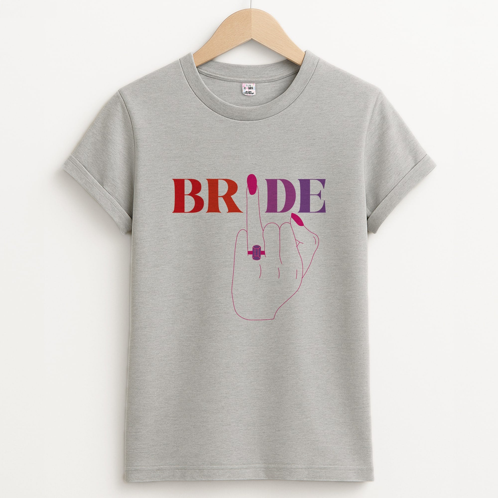 Bride - Bridal Unisex Grey T-Shirt
