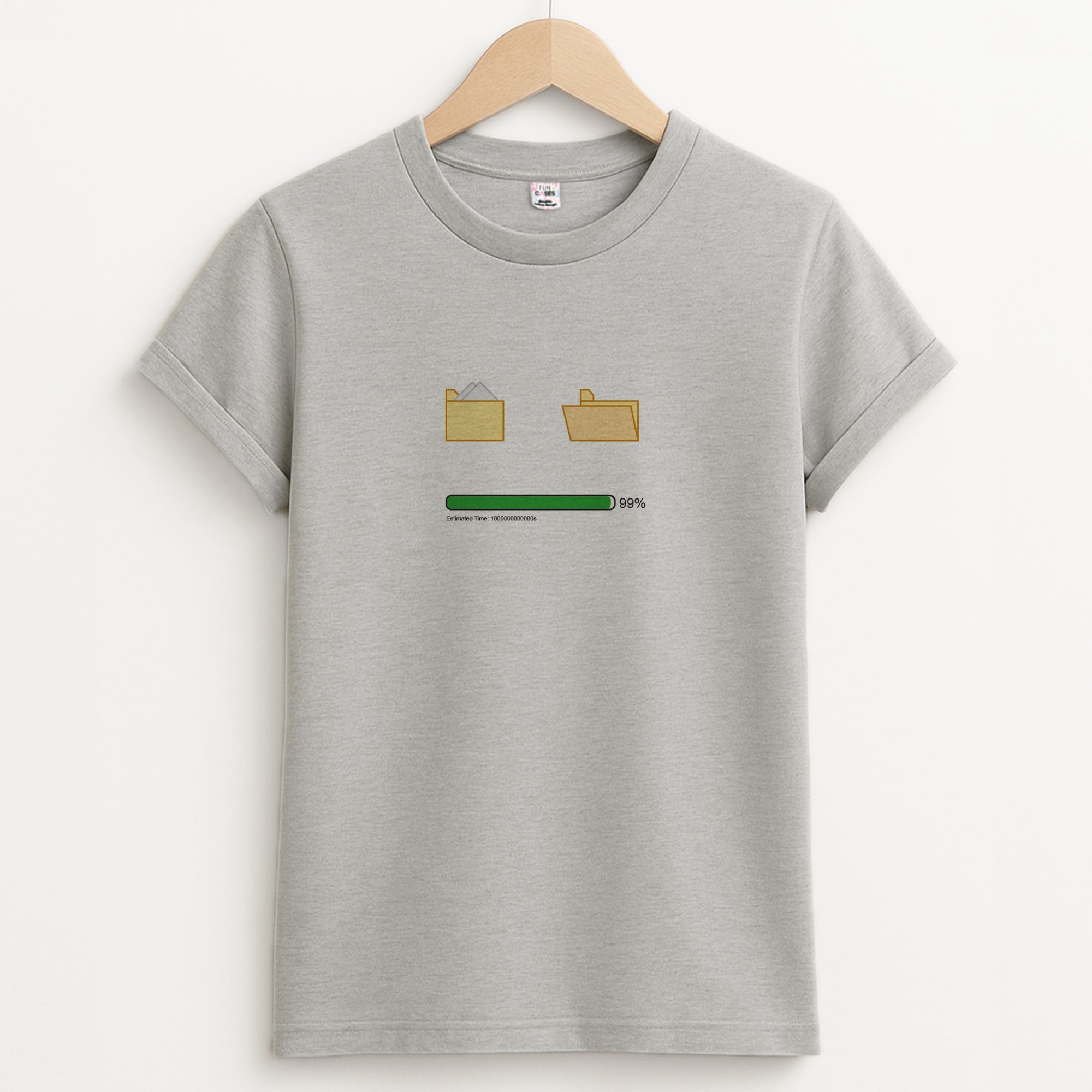 File upload - Among Gaming Unisex Grey T-Shirt