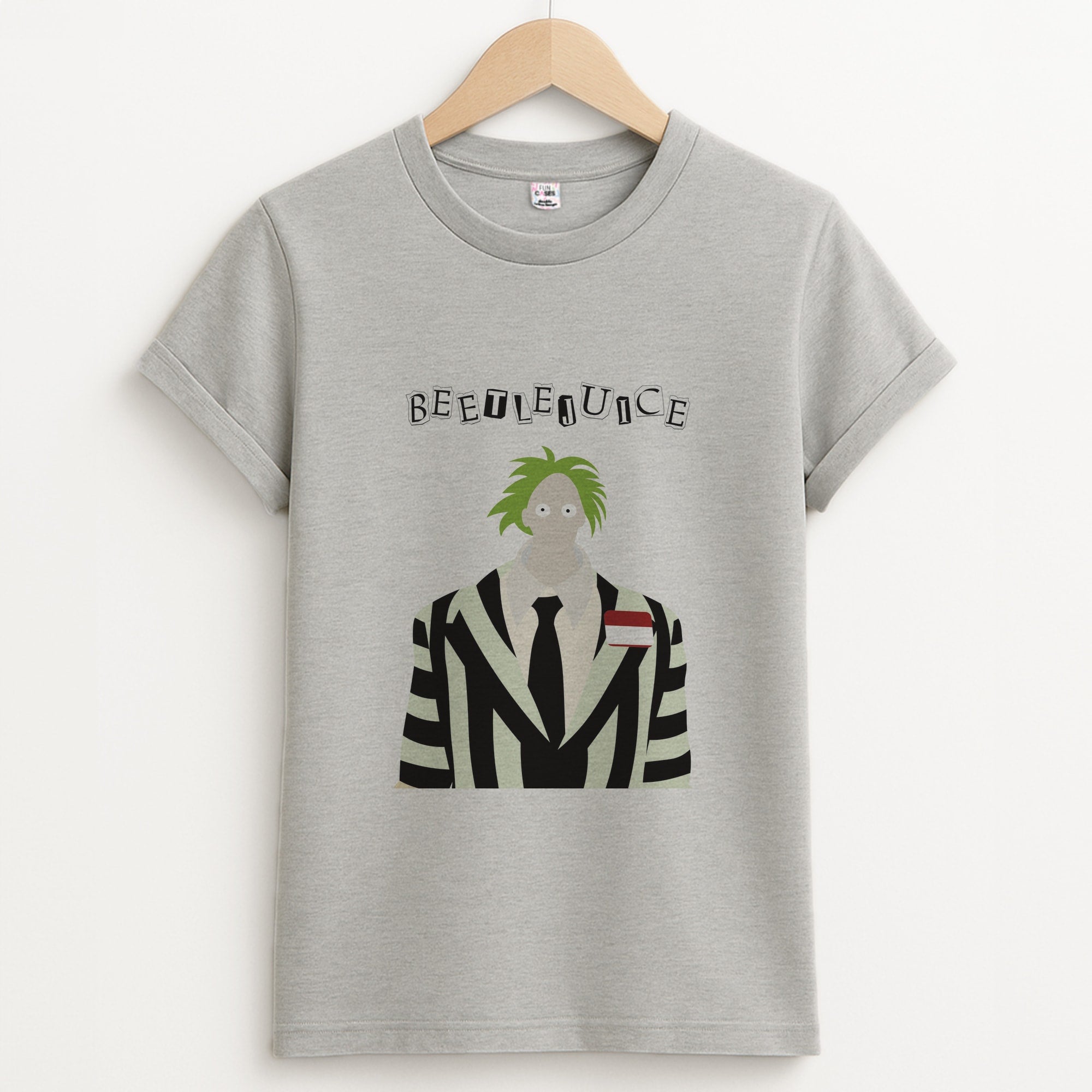 Small Head Unisex Grey T-Shirt
