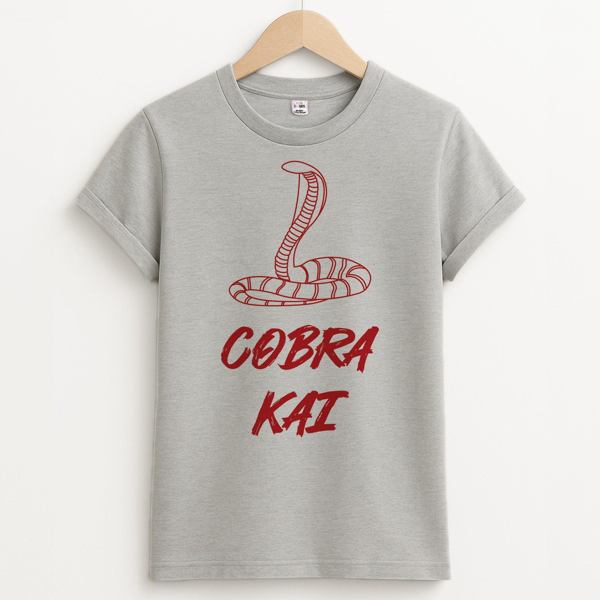 Snake Collage Unisex Grey T-Shirt