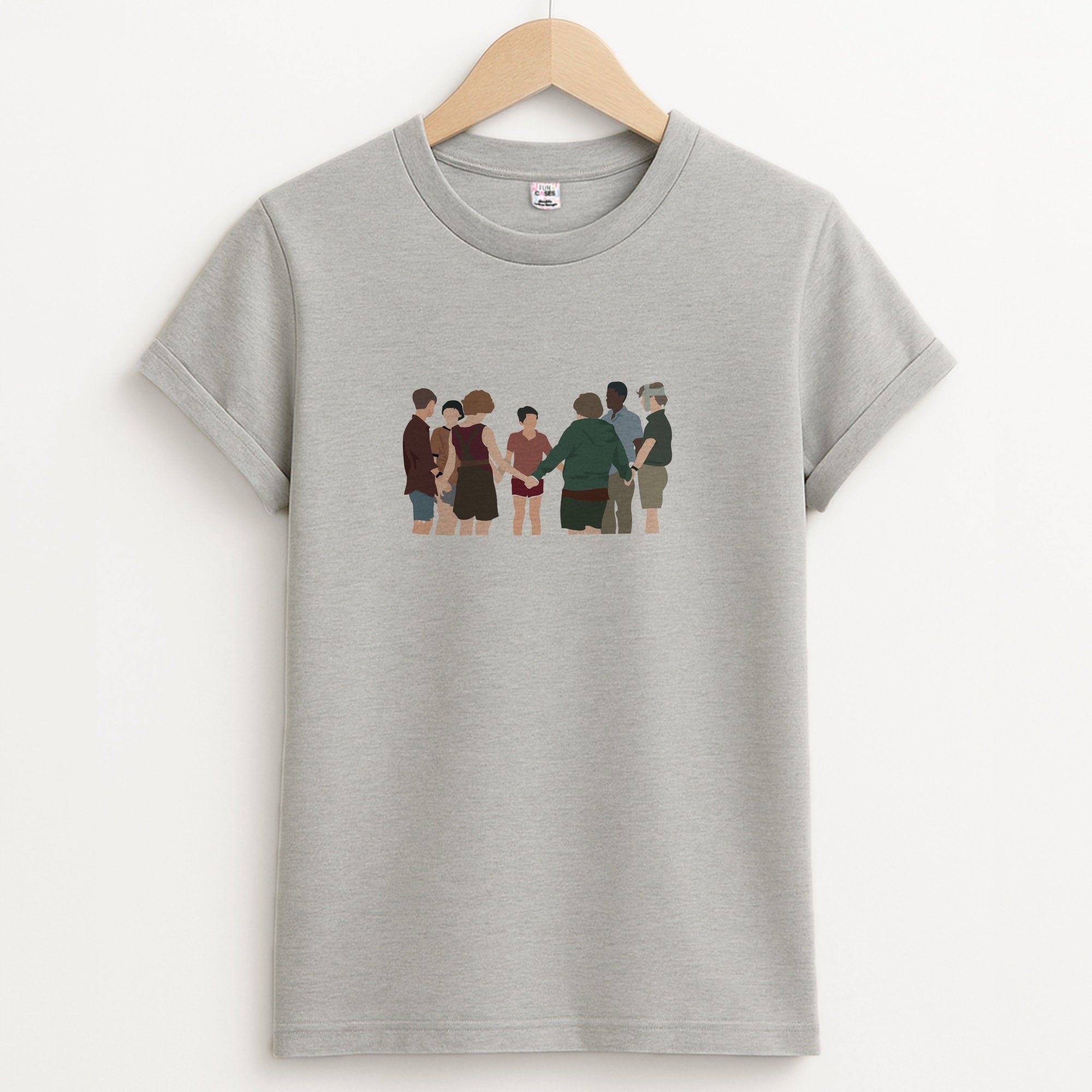 Group - Clown Unisex Grey T-Shirt