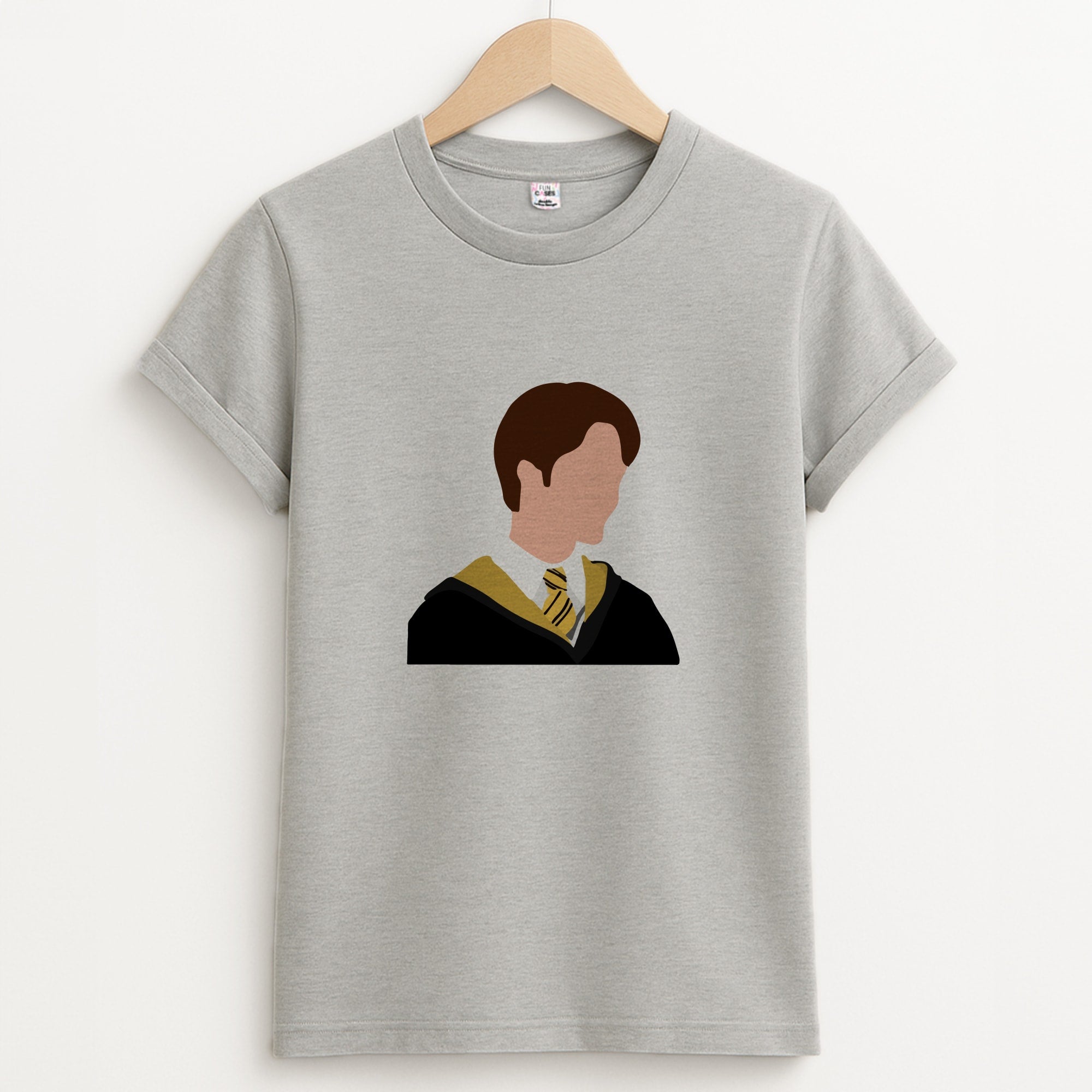 Cedric Diggory Unisex Grey T-Shirt