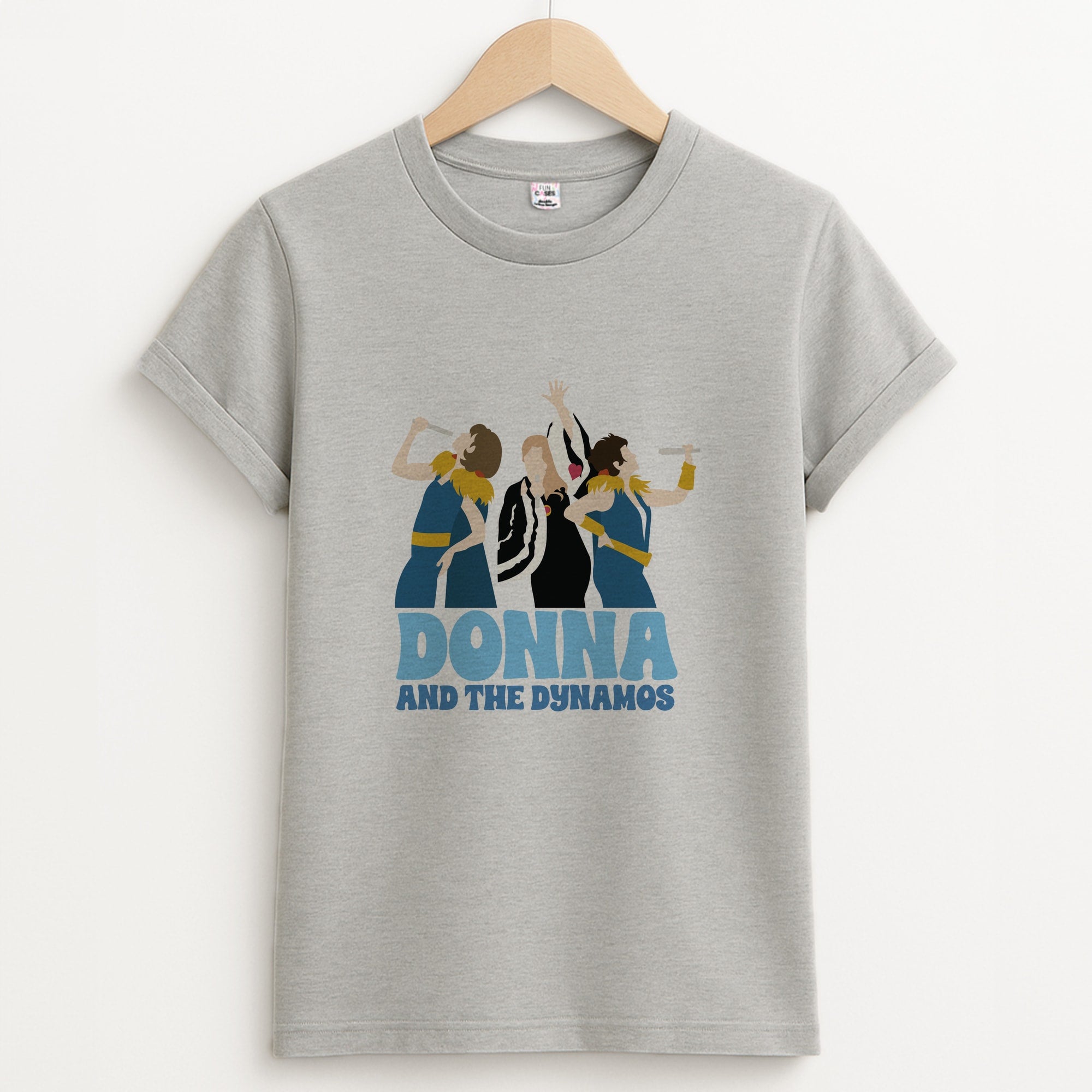 Donna And The Dynamos Unisex Grey T-Shirt