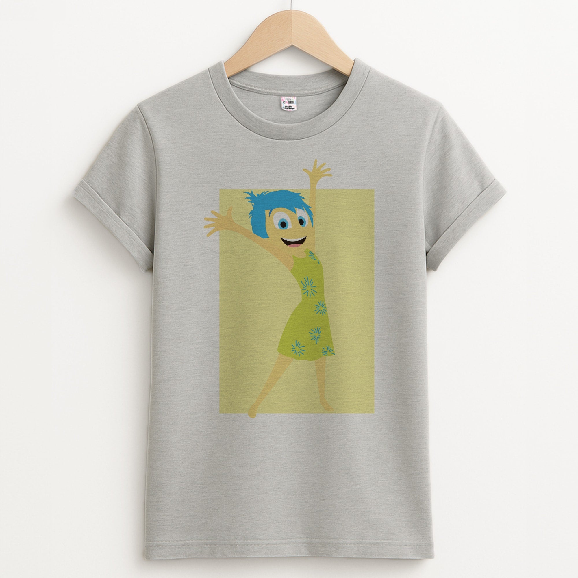 Joy - Inside Out Unisex Grey T-Shirt
