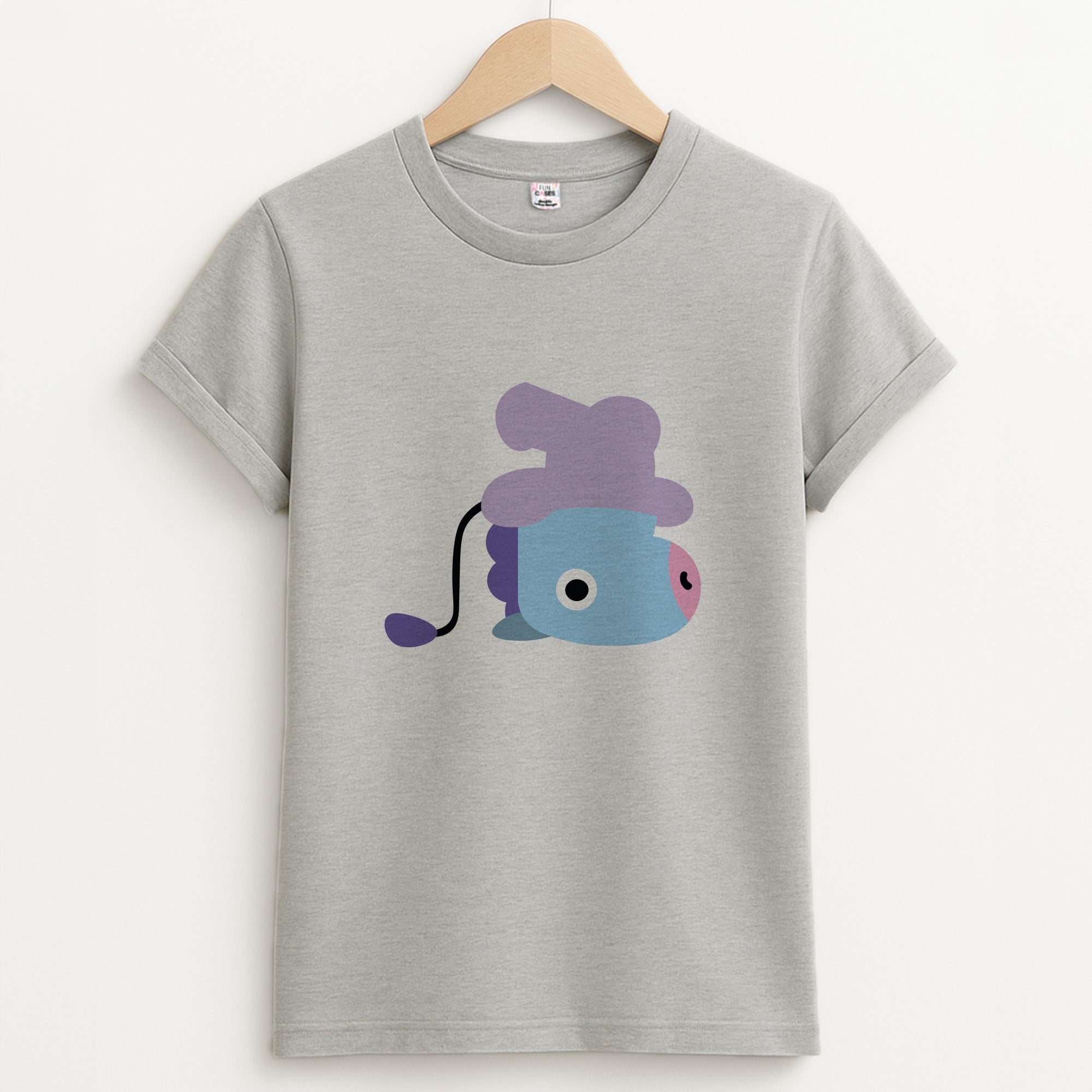 Mang 21 - BTS Unisex Grey T-Shirt