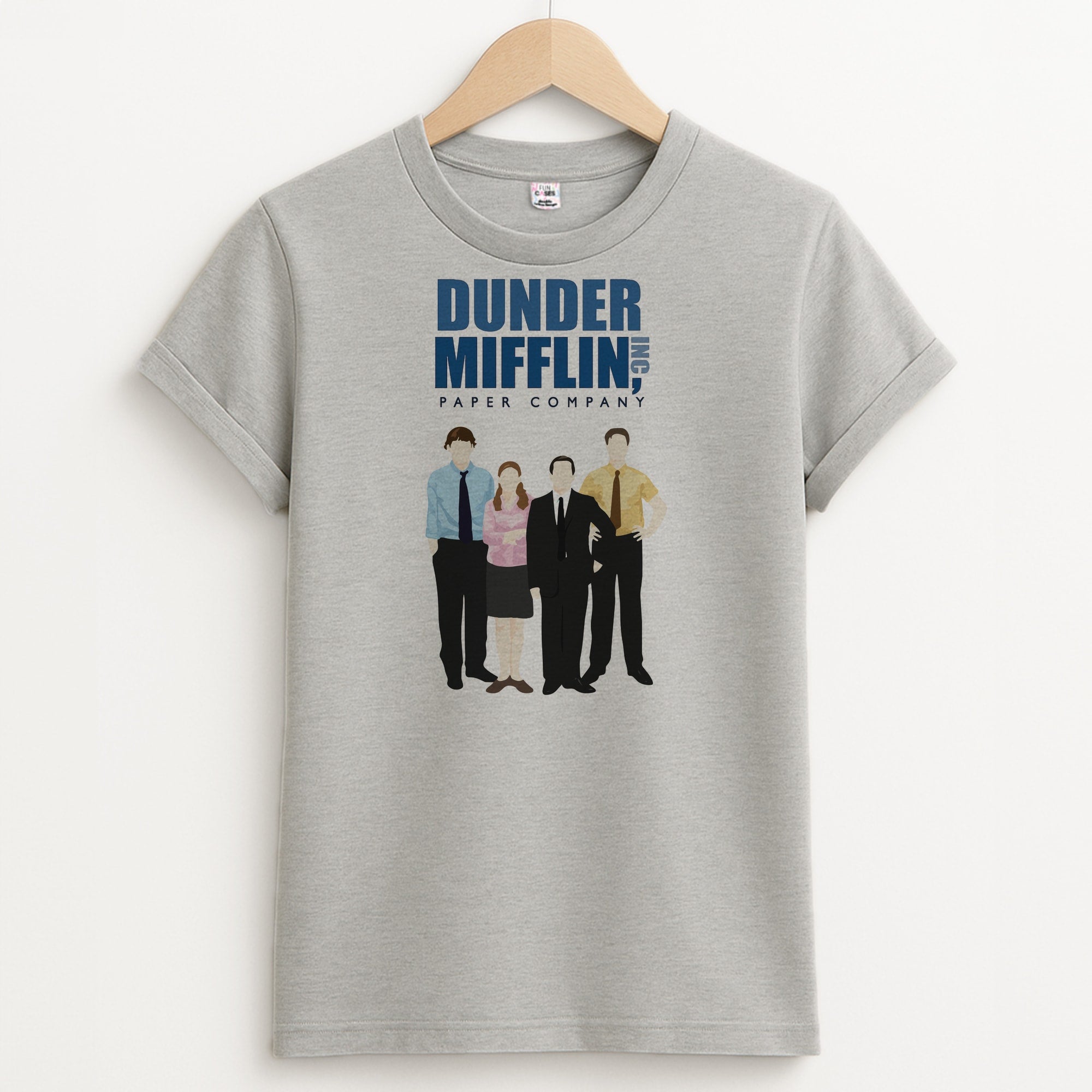 Office Cartoon - Dunder Mifflin T-Shirt
