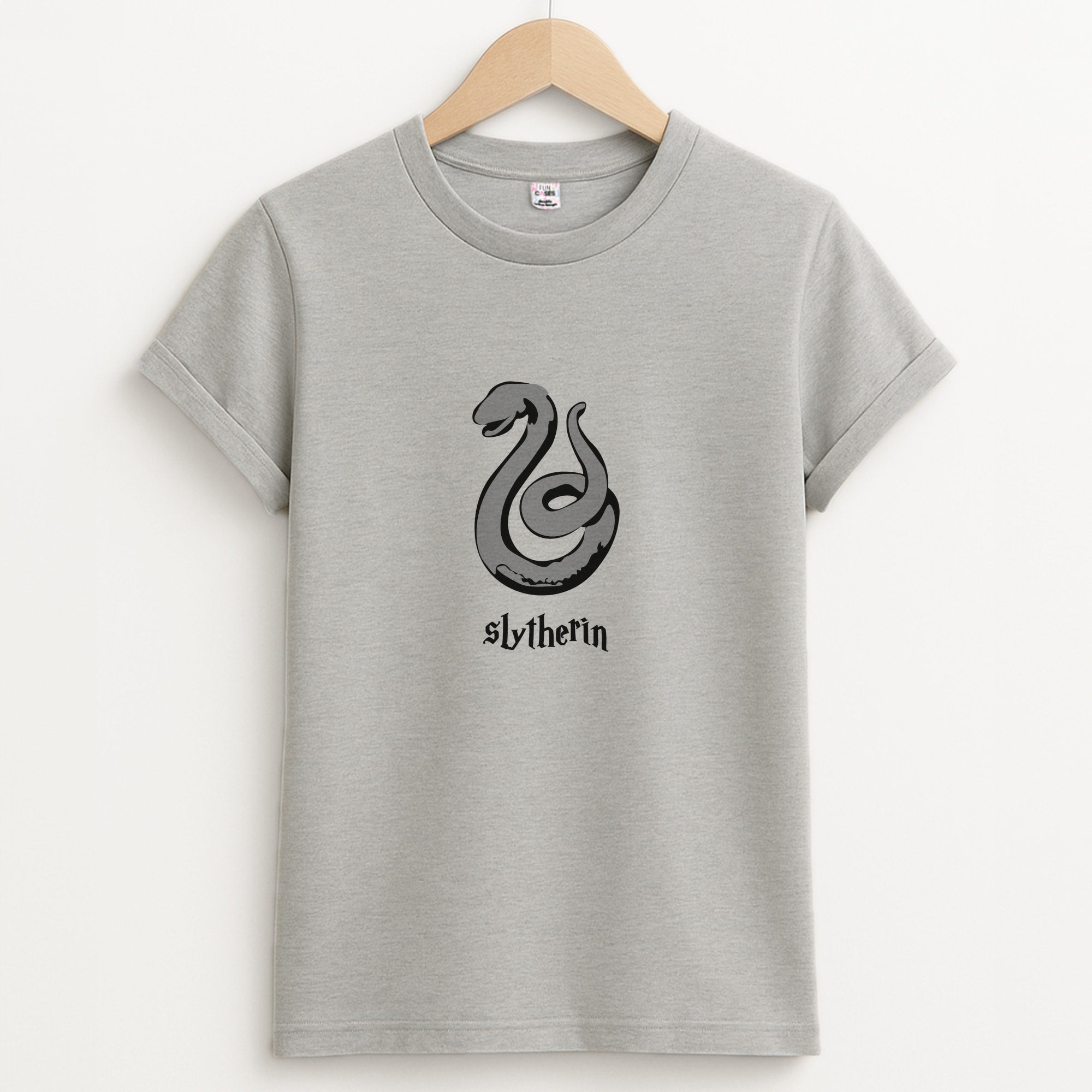 Slytherin Unisex Grey T-Shirt