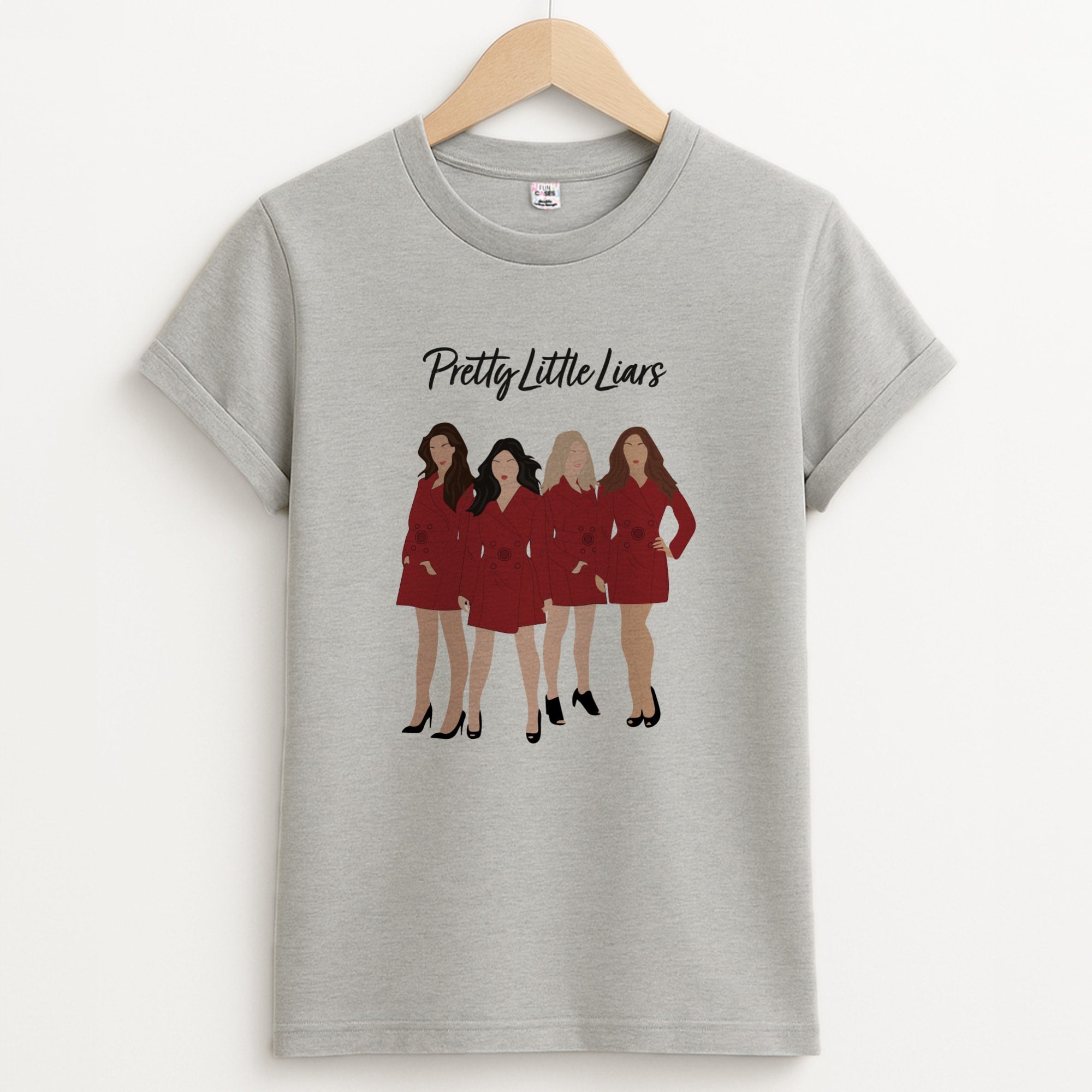 Girls - PLL Unisex Grey T-Shirt