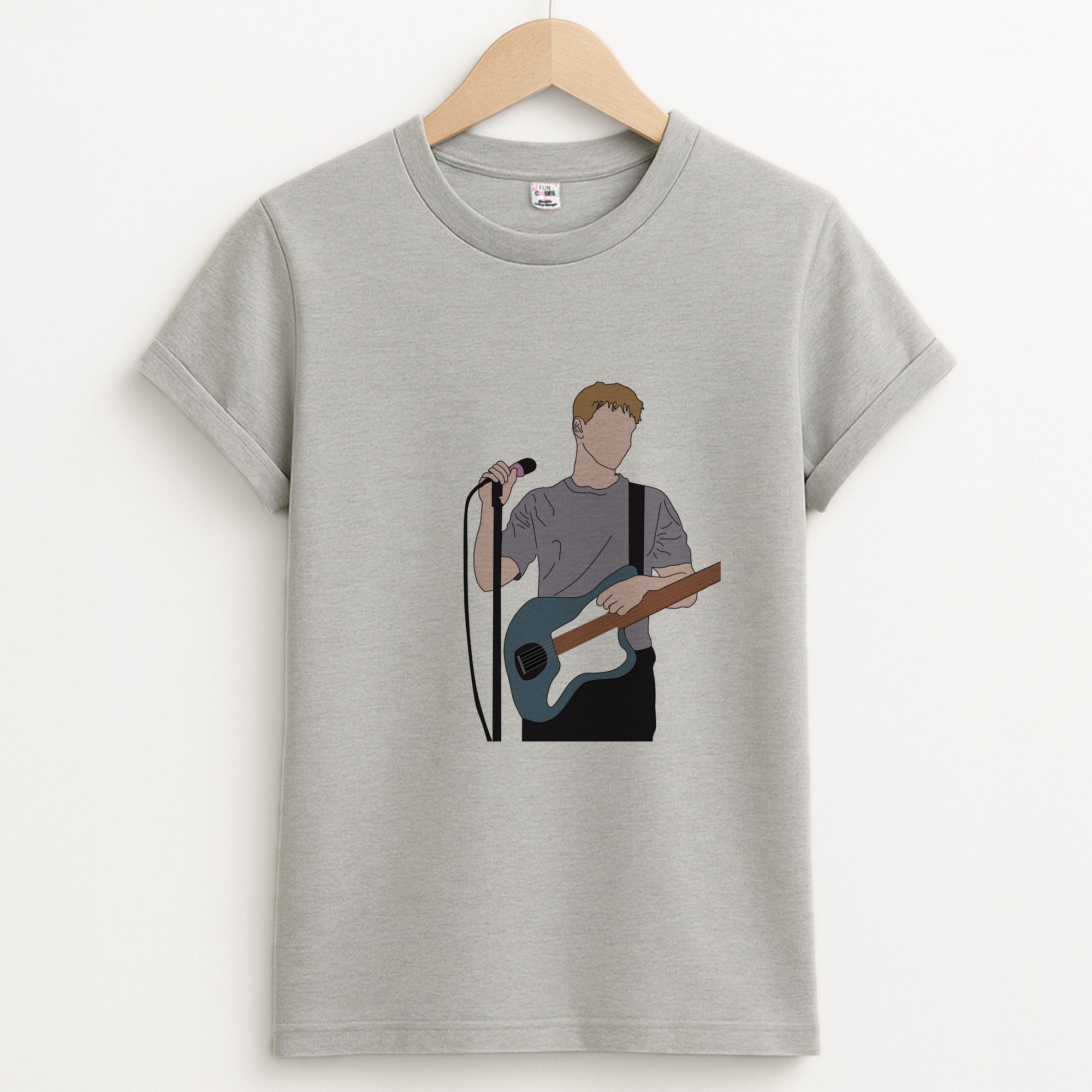 Performing - Fender Unisex Grey T-Shirt