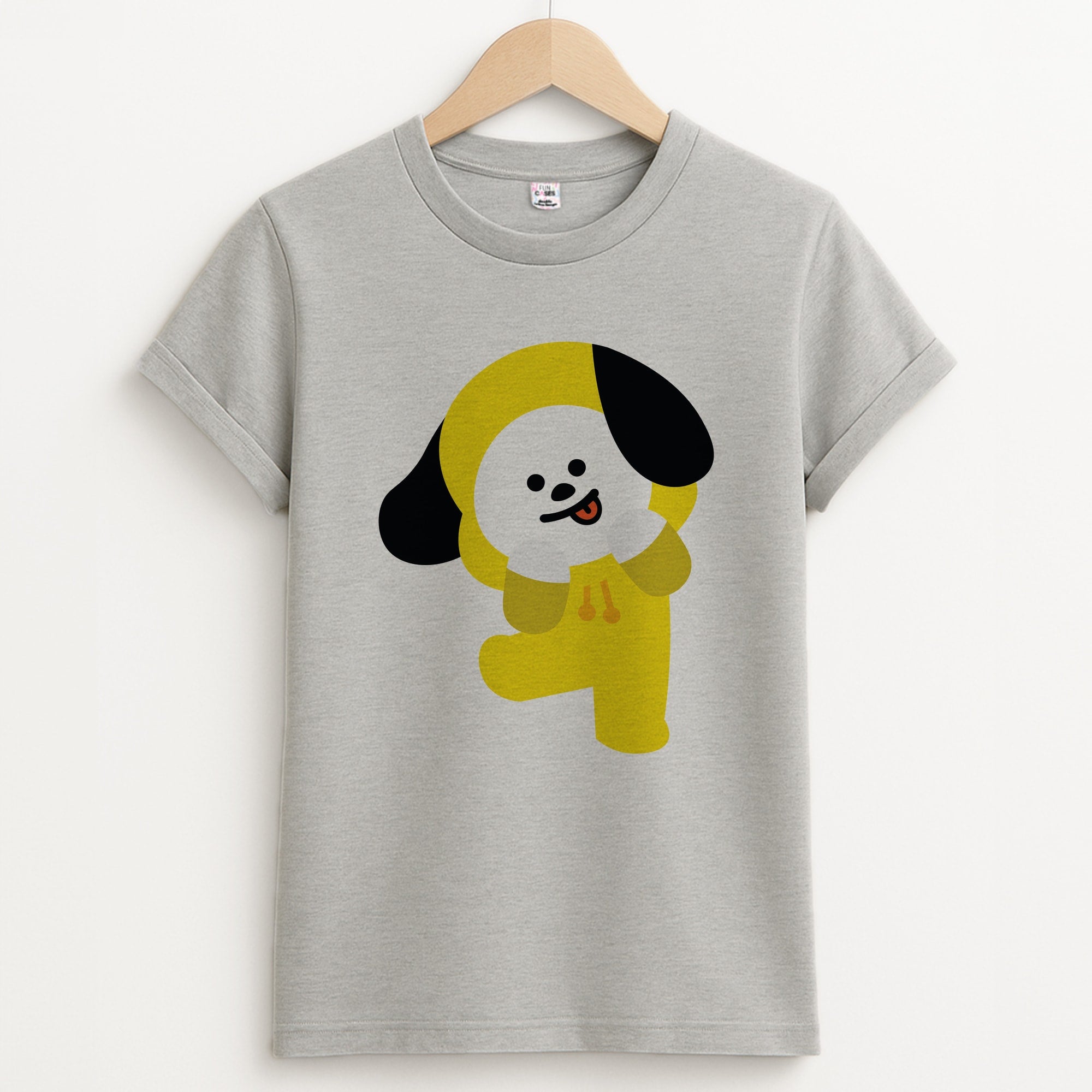 Chimmy - K Pop Unisex Grey T-Shirt