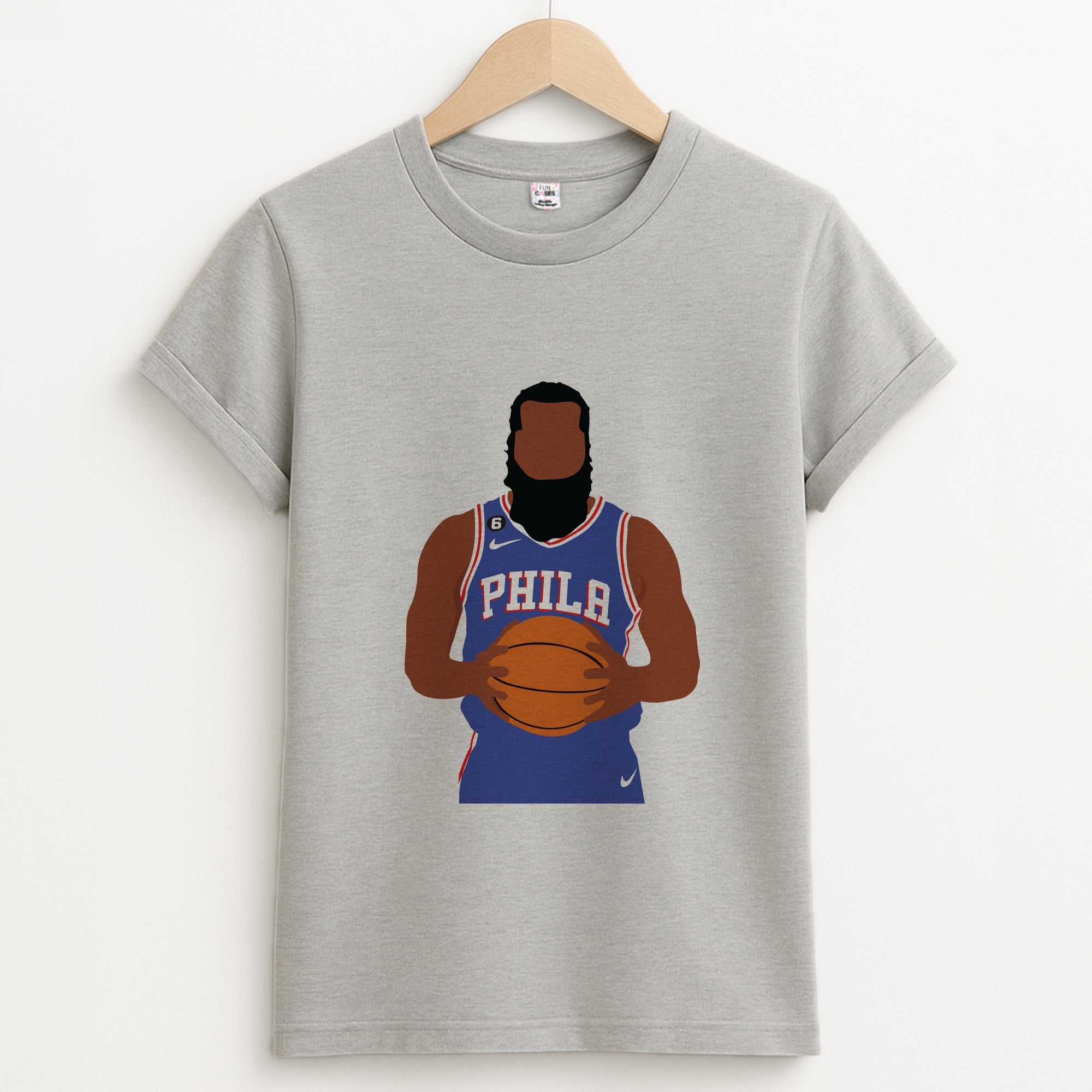 Harden - Basketball Unisex Grey T-Shirt