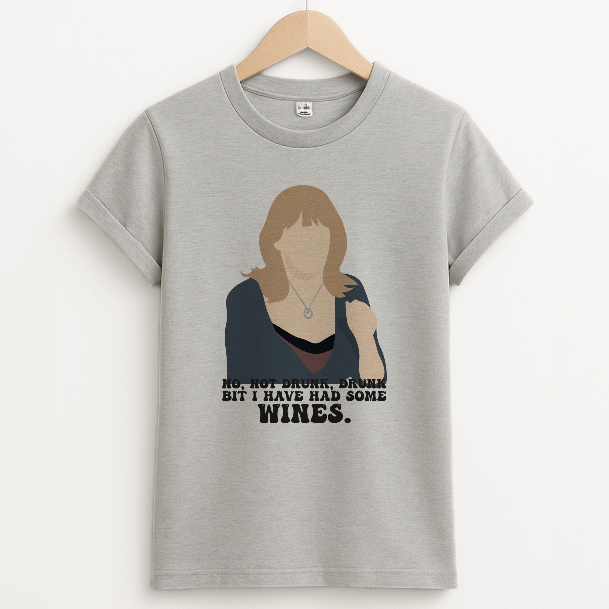 I Have Had Some Wines Unisex Grey T-Shirt