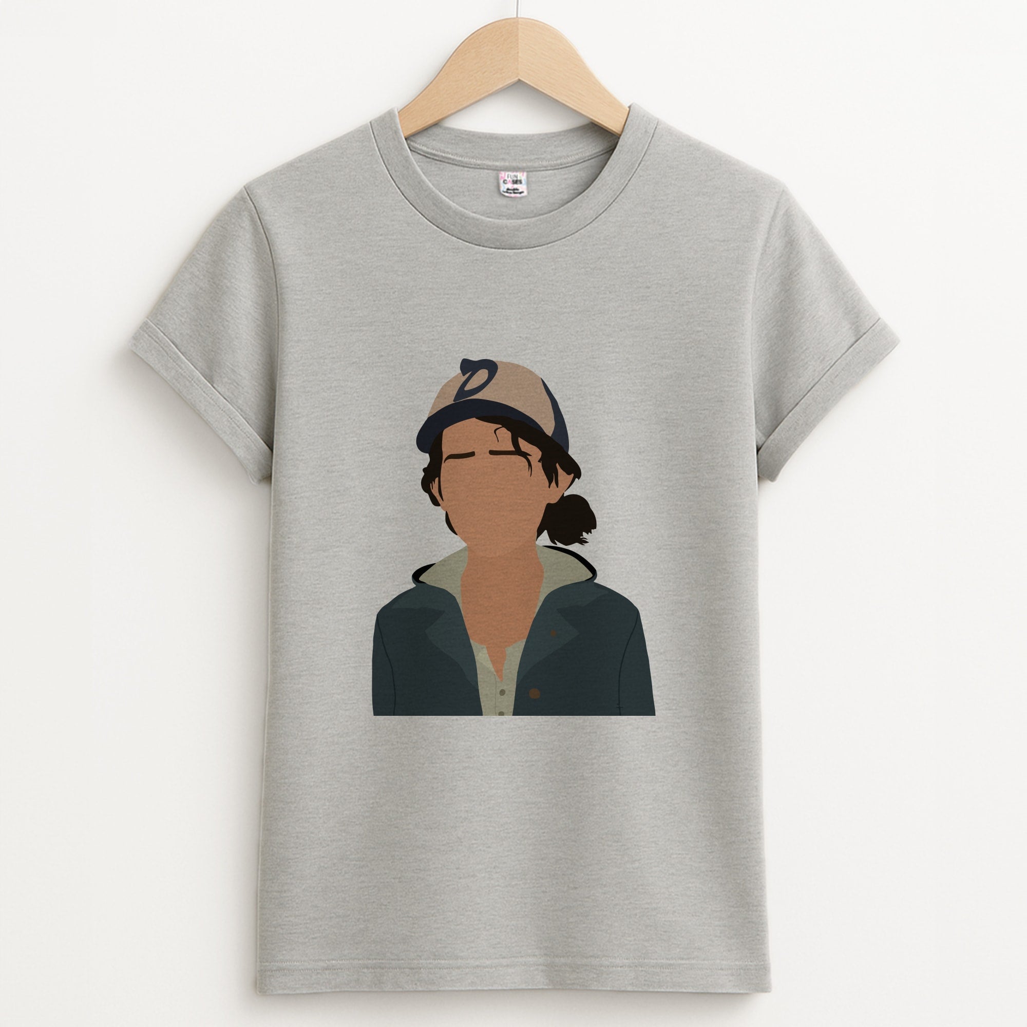 Clementine - TWD Unisex Grey T-Shirt