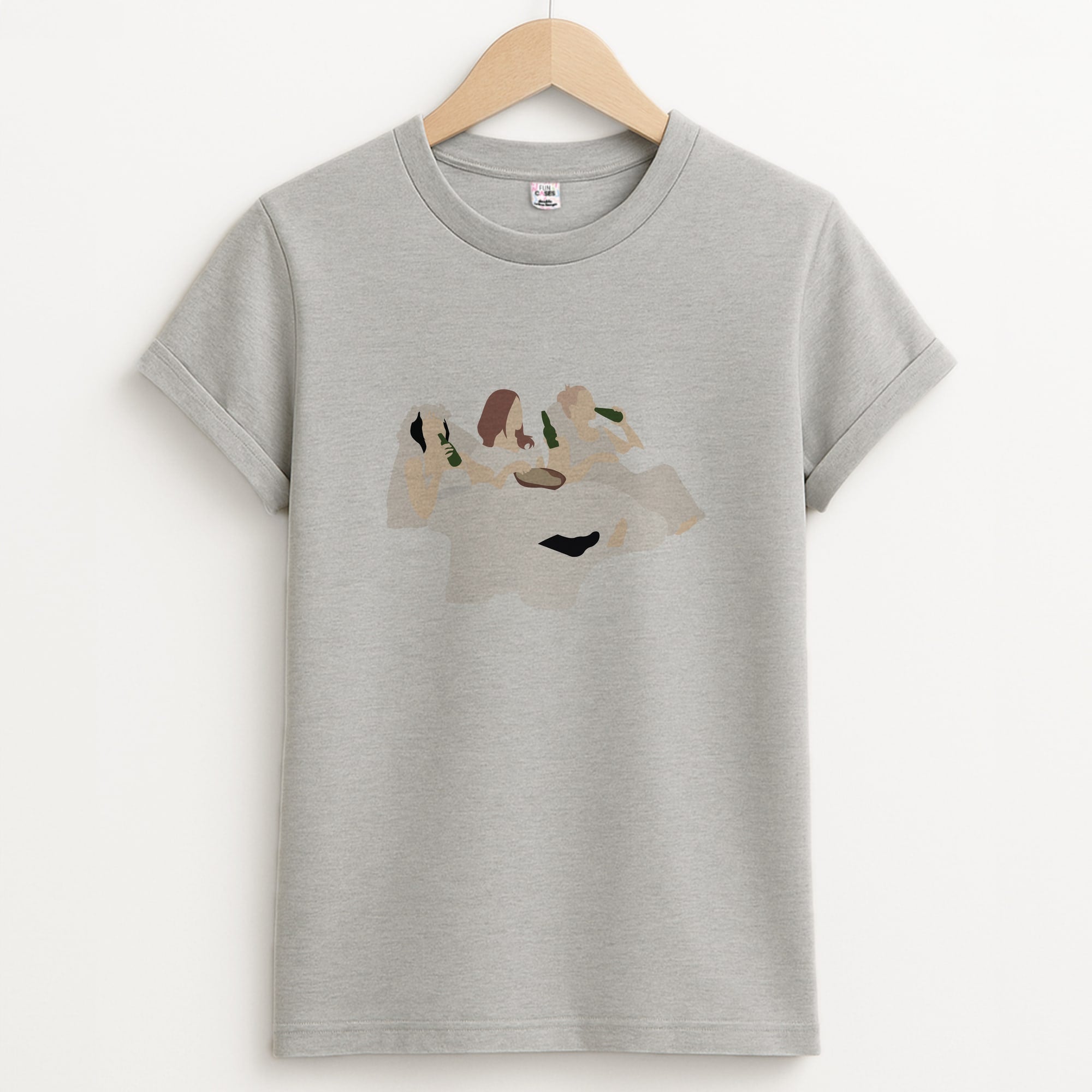 Wedding Chill Unisex Grey T-Shirt