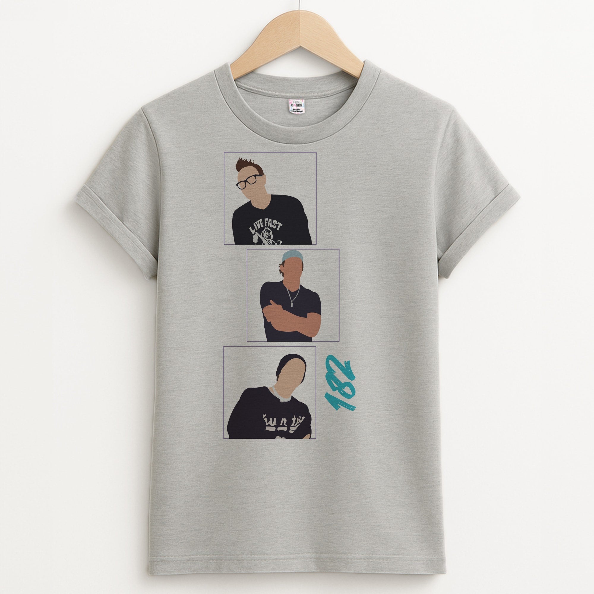 Blink - Festival Unisex Grey T-Shirt