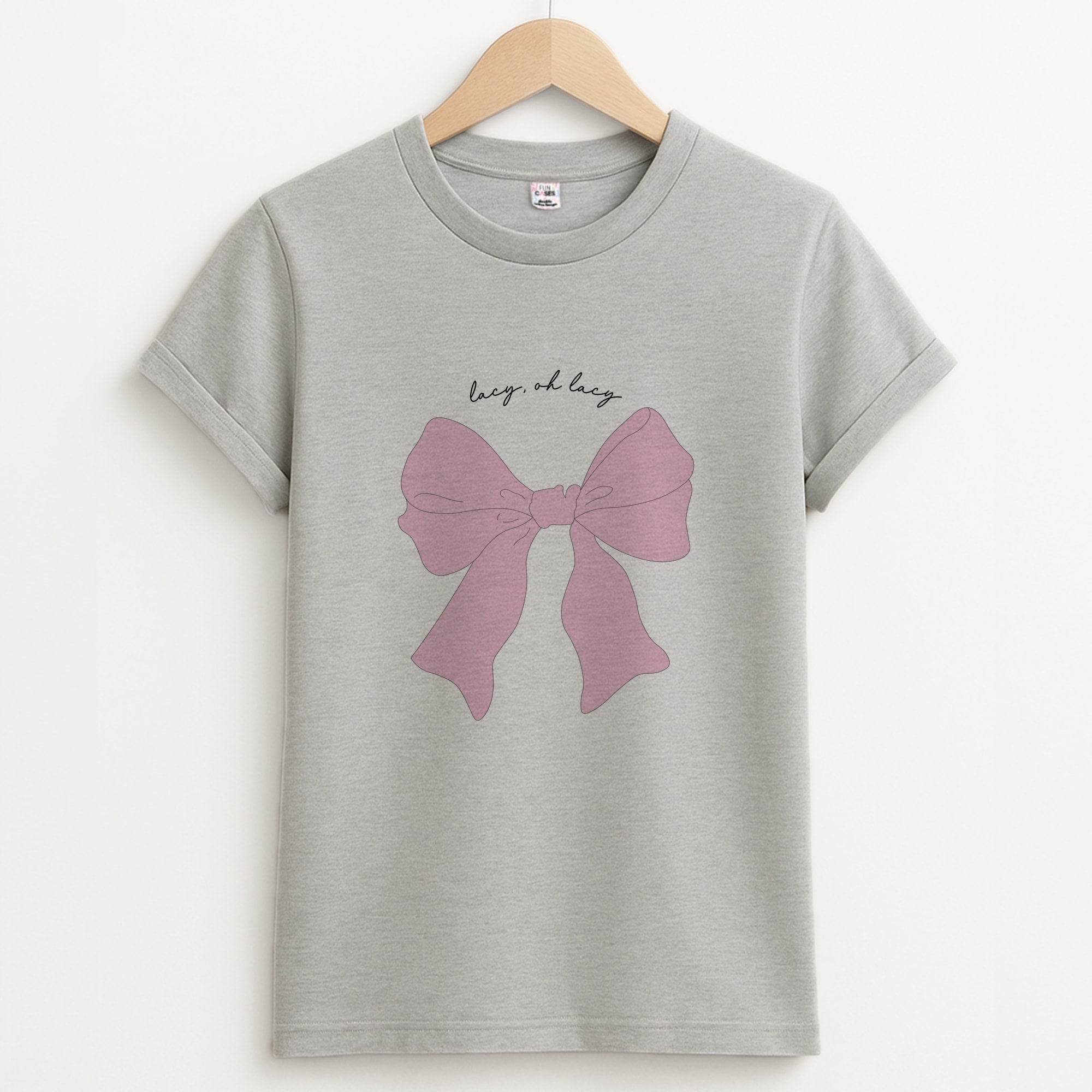 Lacy- Olivia Unisex Grey T-Shirt