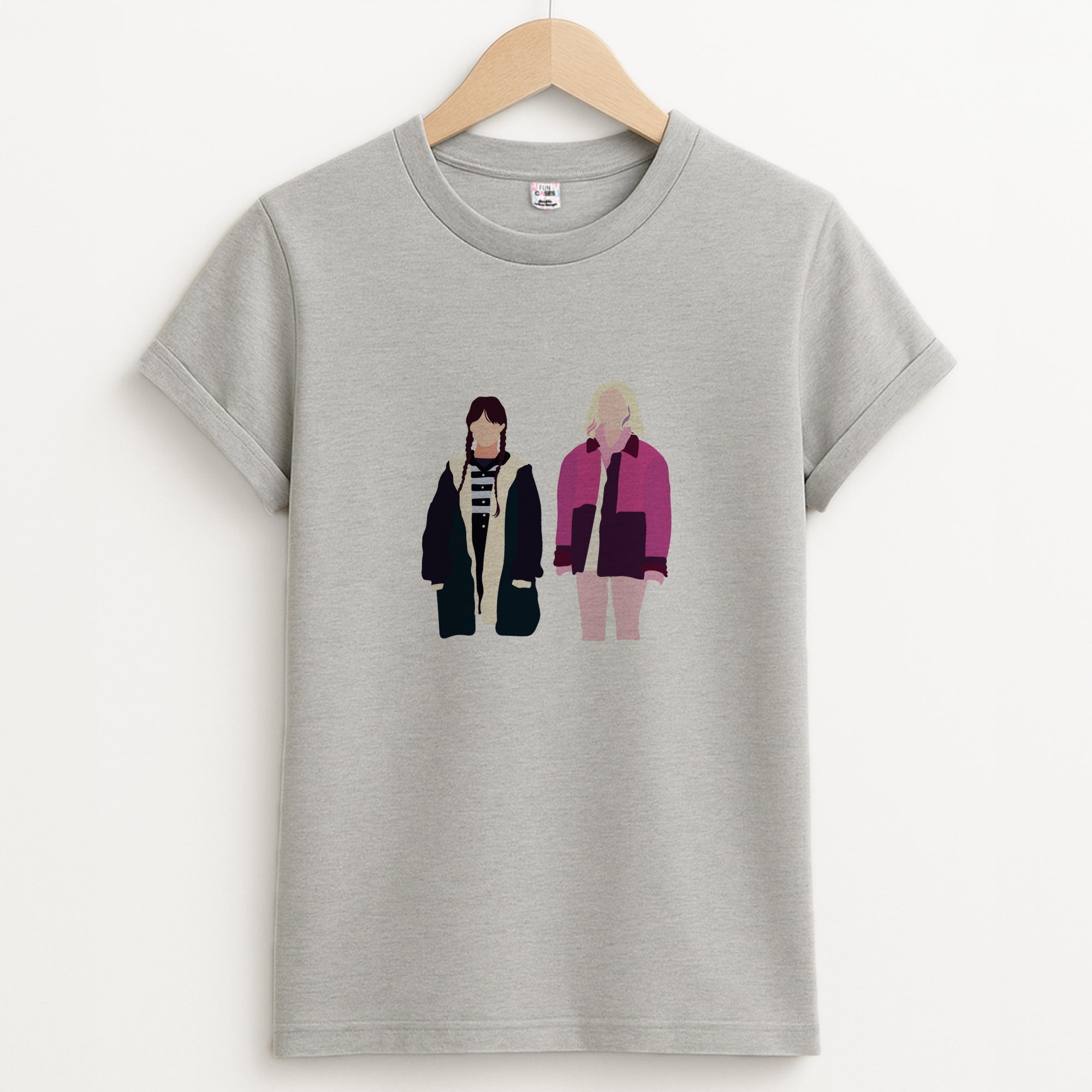 Sinclair And Wednesday Unisex Grey T-Shirt