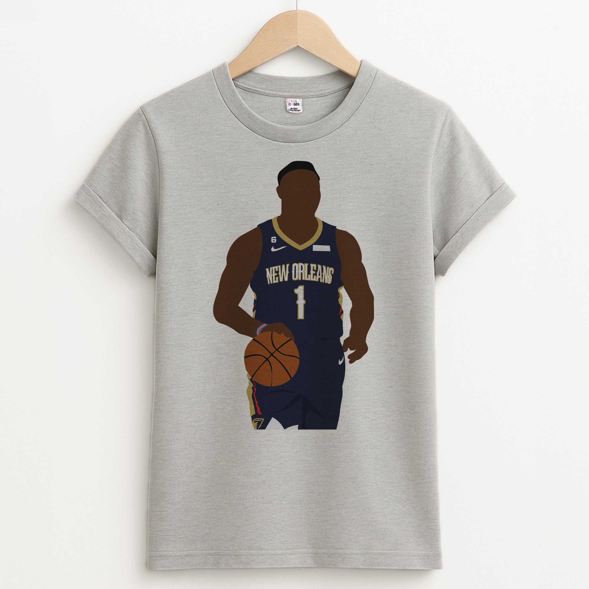 Williamson - Basketball Unisex Grey T-Shirt