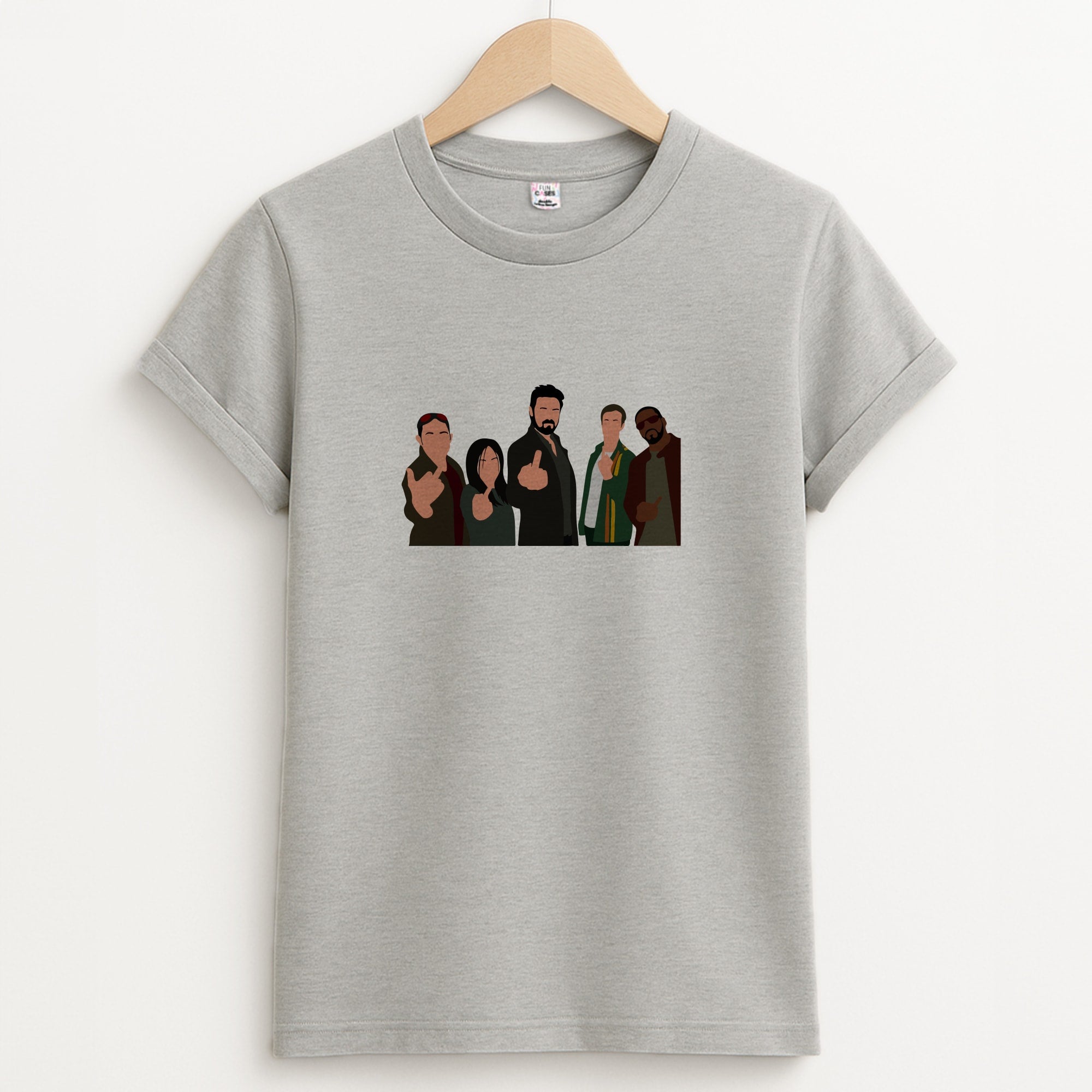 The Boys Unisex Grey T-Shirt