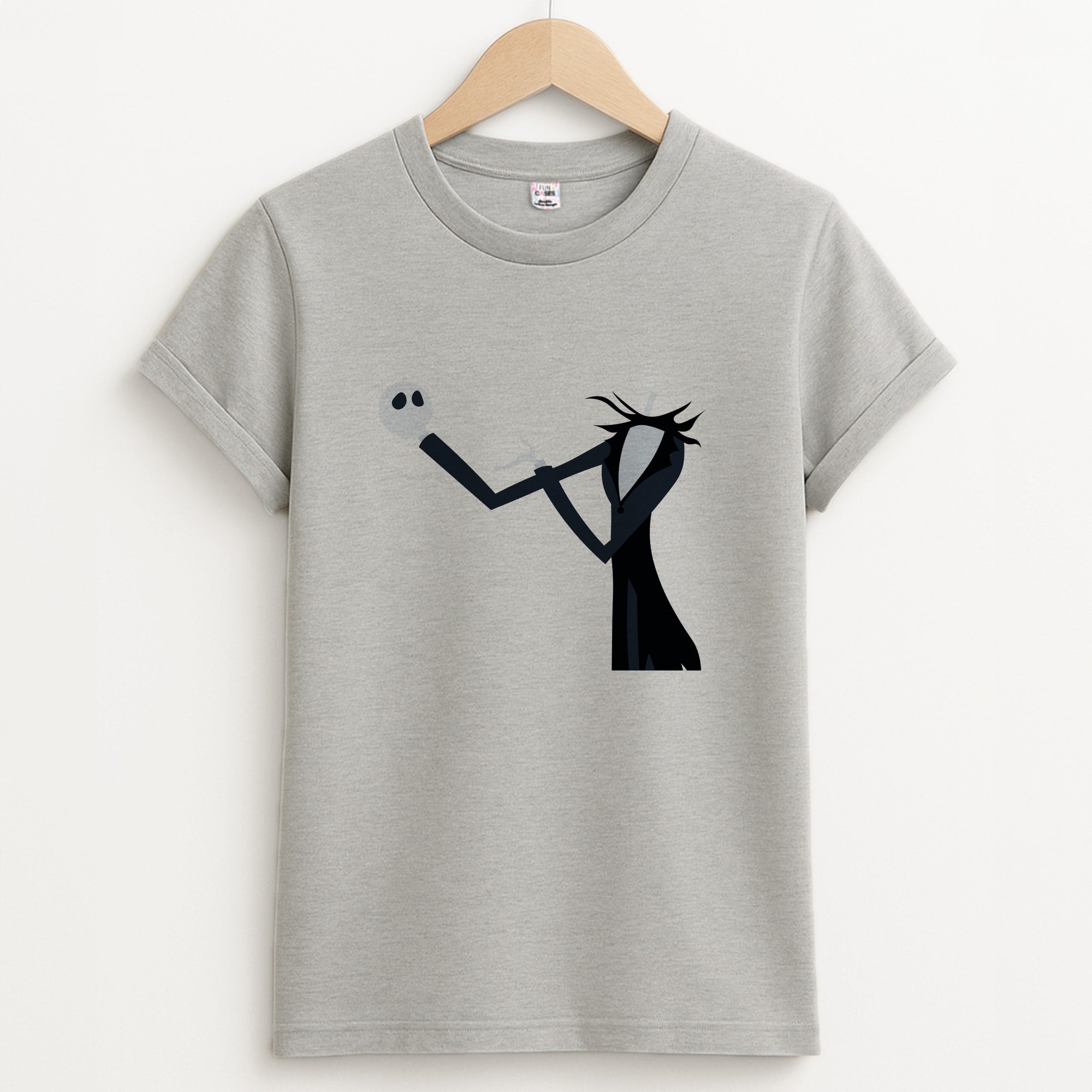 Headless Jack Skellington - TNBC Unisex Grey T-Shirt