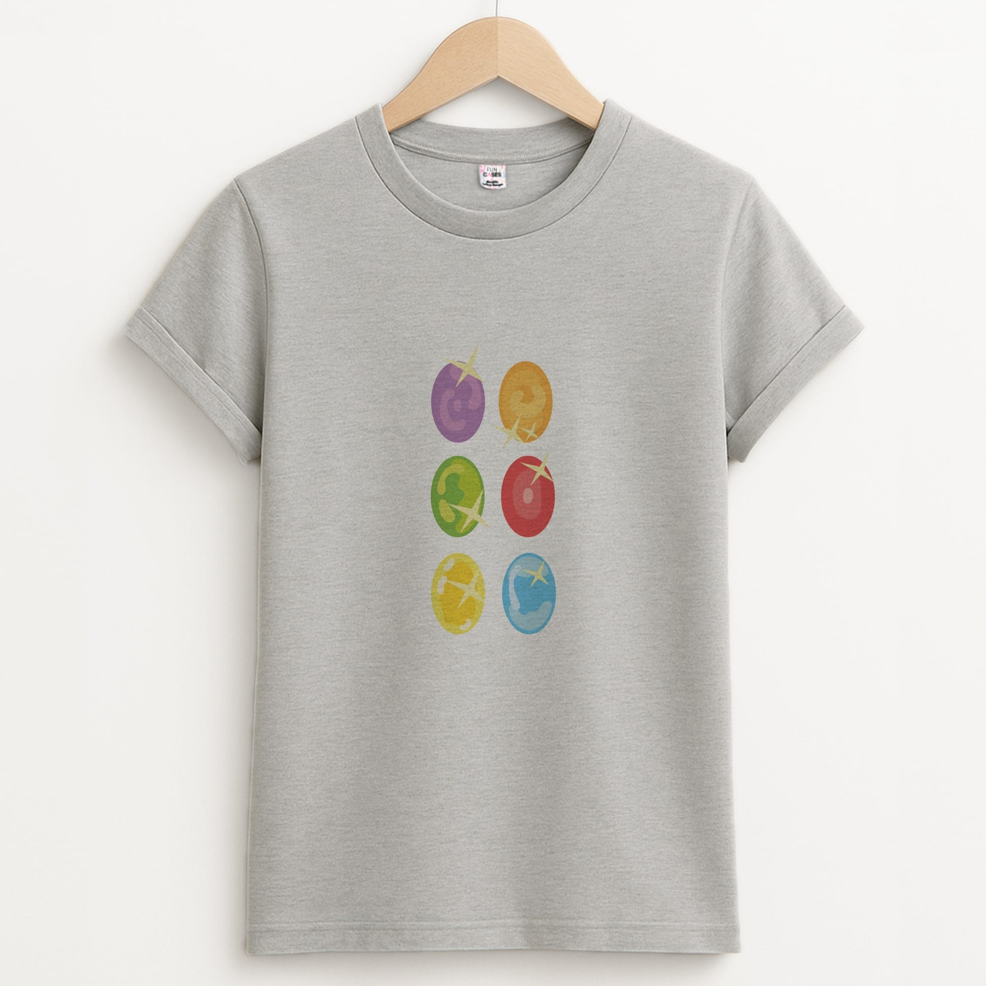 Infinity stones Unisex Grey T-Shirt