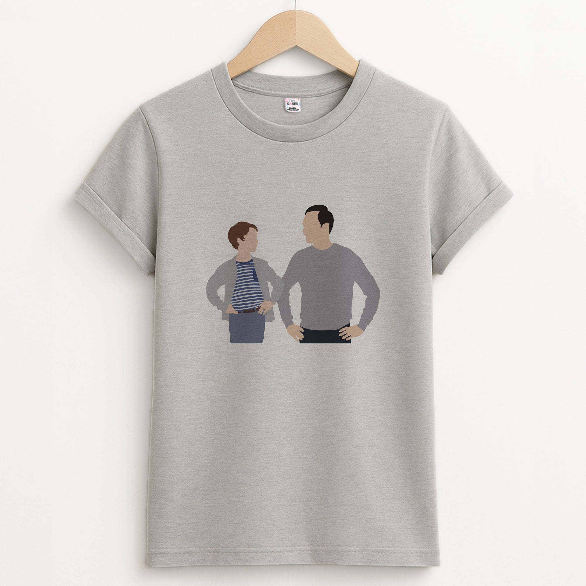 Big And Little Sheldon - Sheldon Unisex Grey T-Shirt