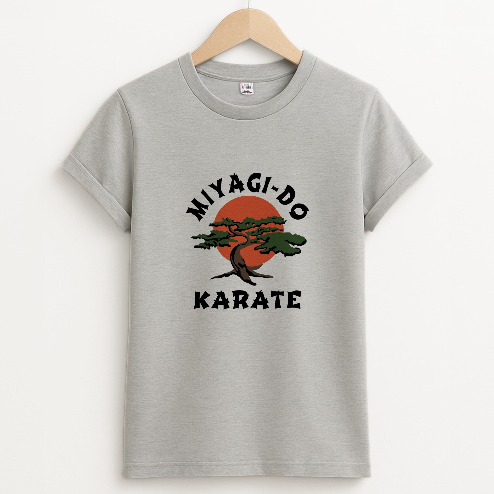 Miyagi-do Karate - C Kai Unisex Grey T-Shirt