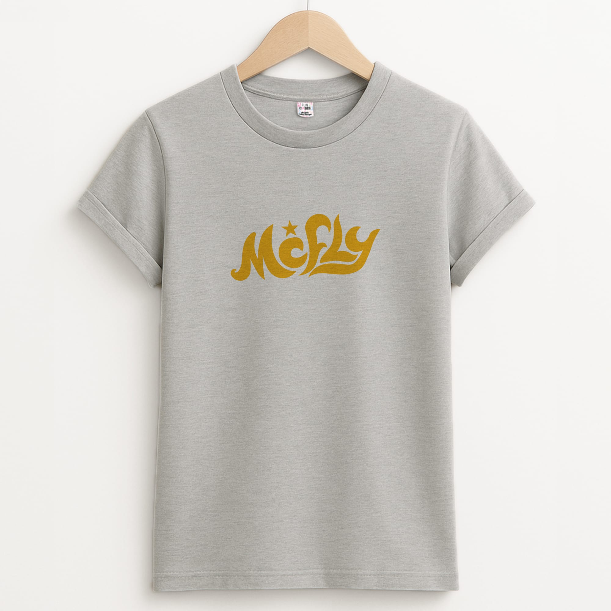 Star - McBand Unisex Grey T-Shirt